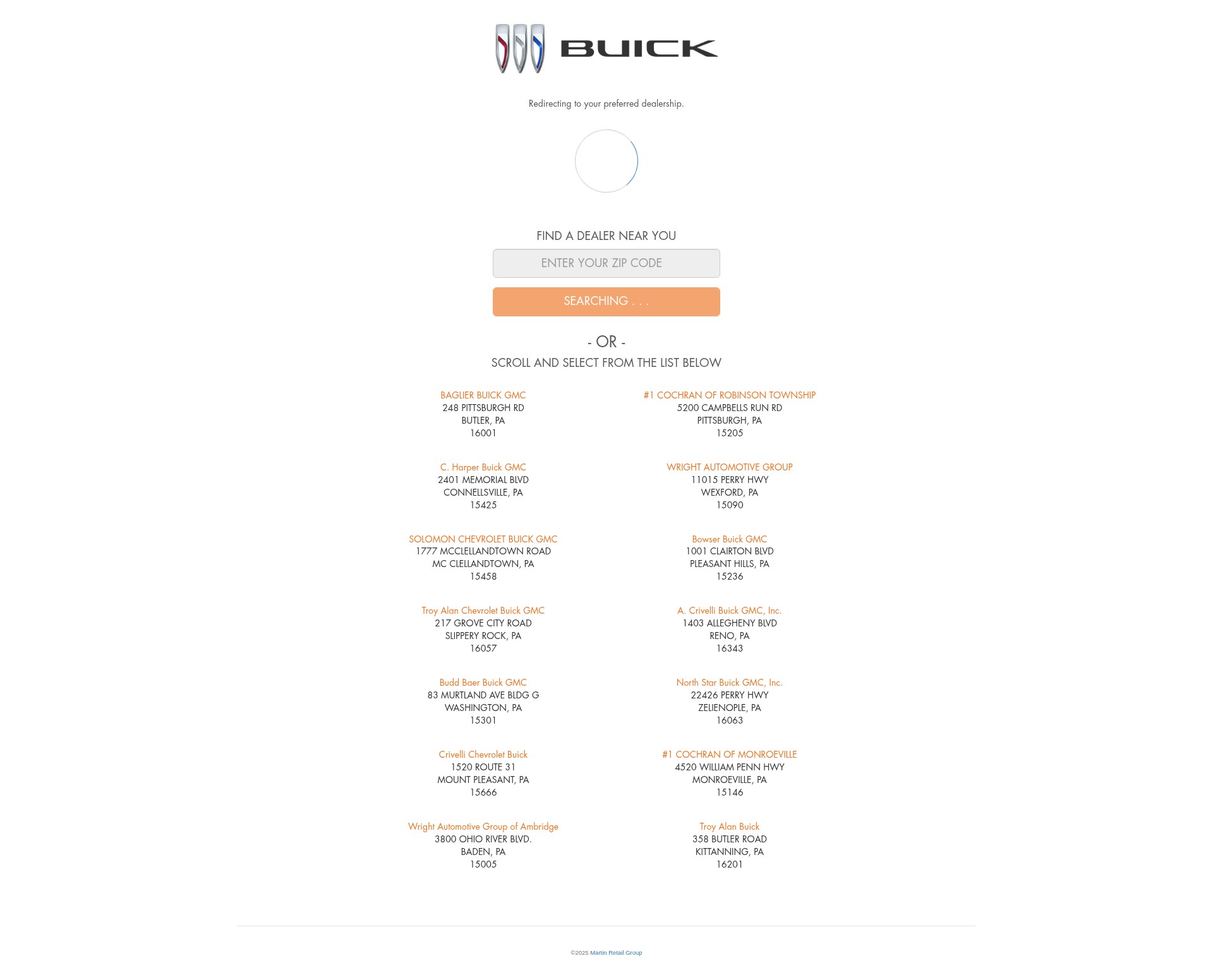 Landing Page