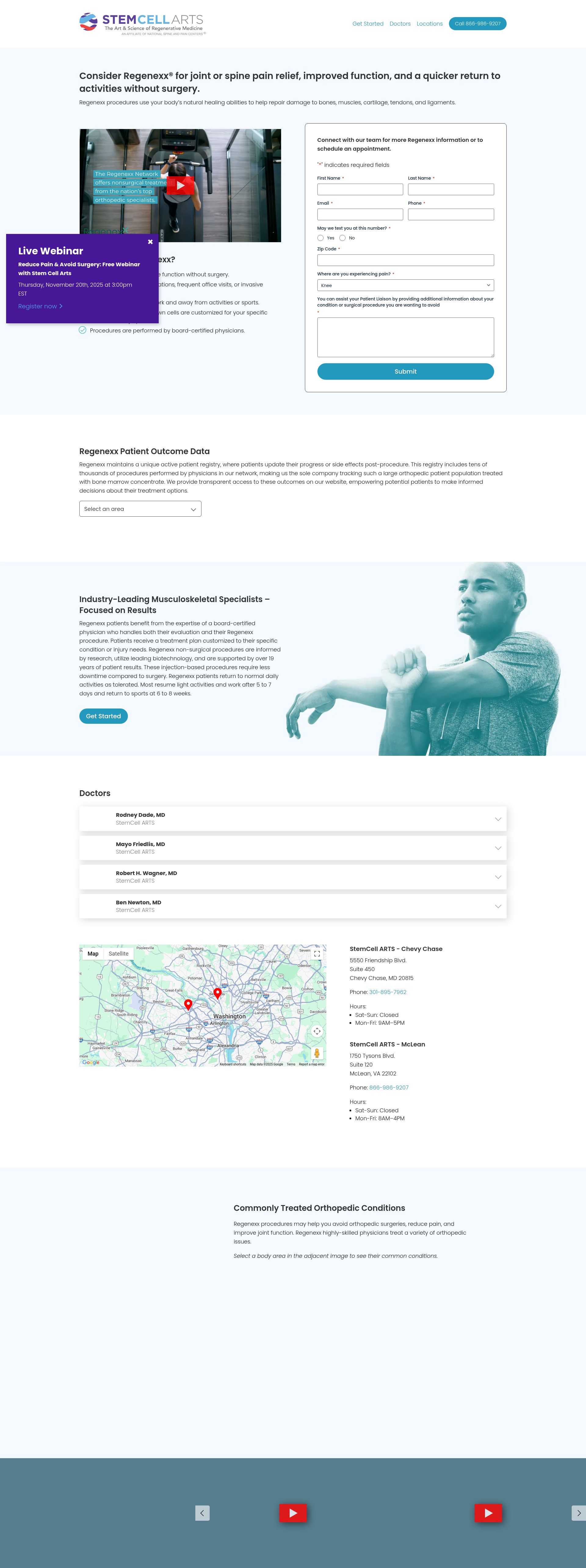 Landing Page
