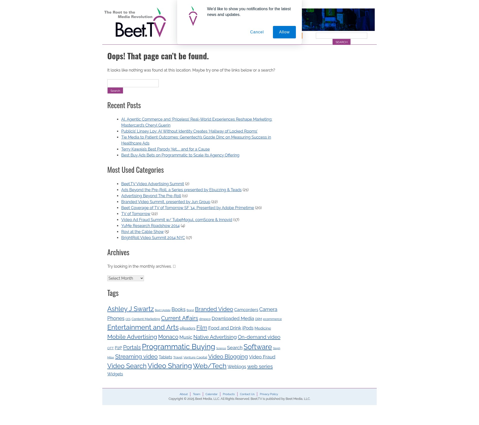 Landing Page