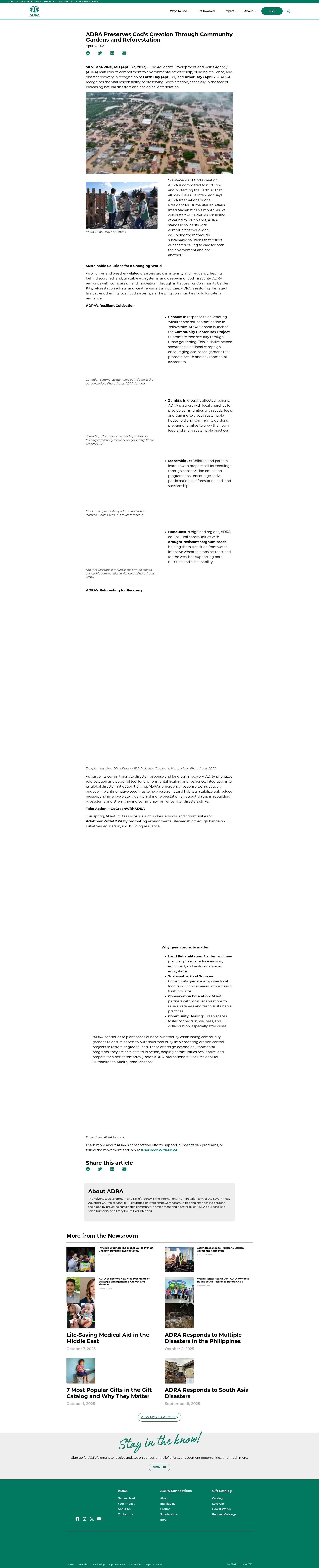 Landing Page