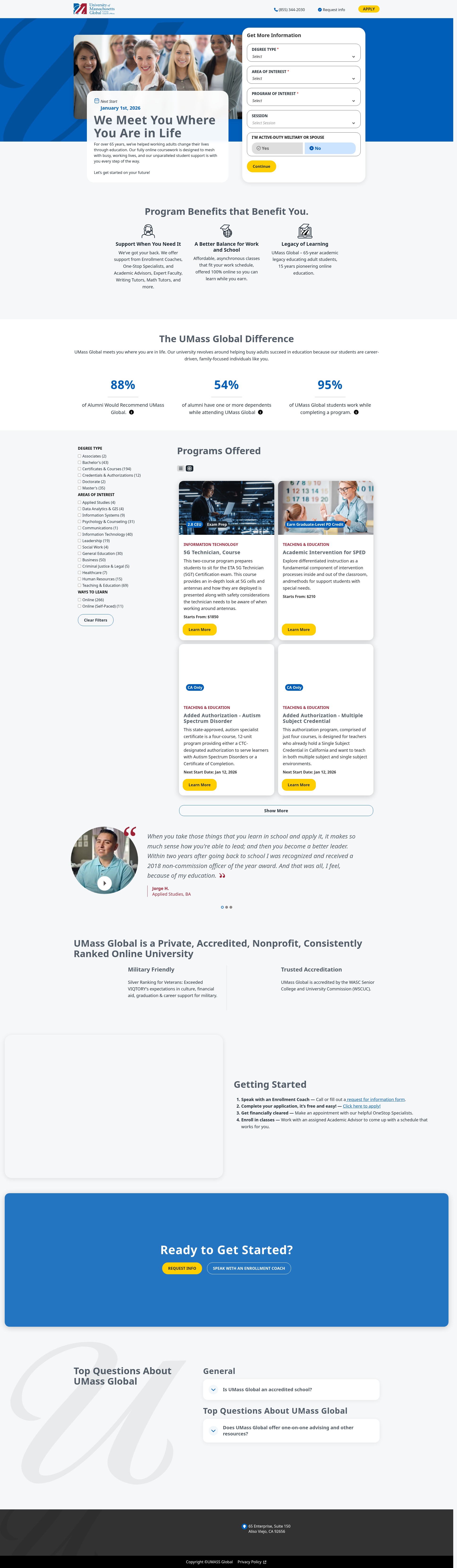 Landing Page