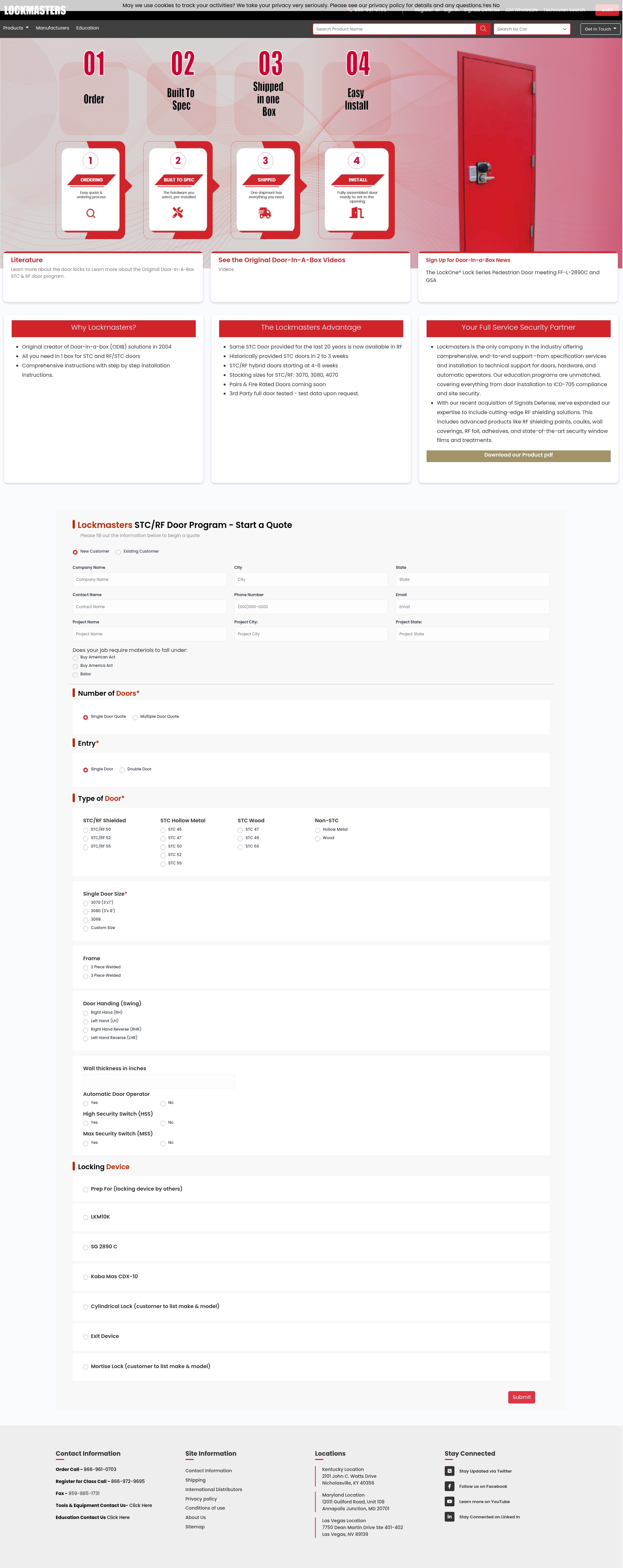 Landing Page