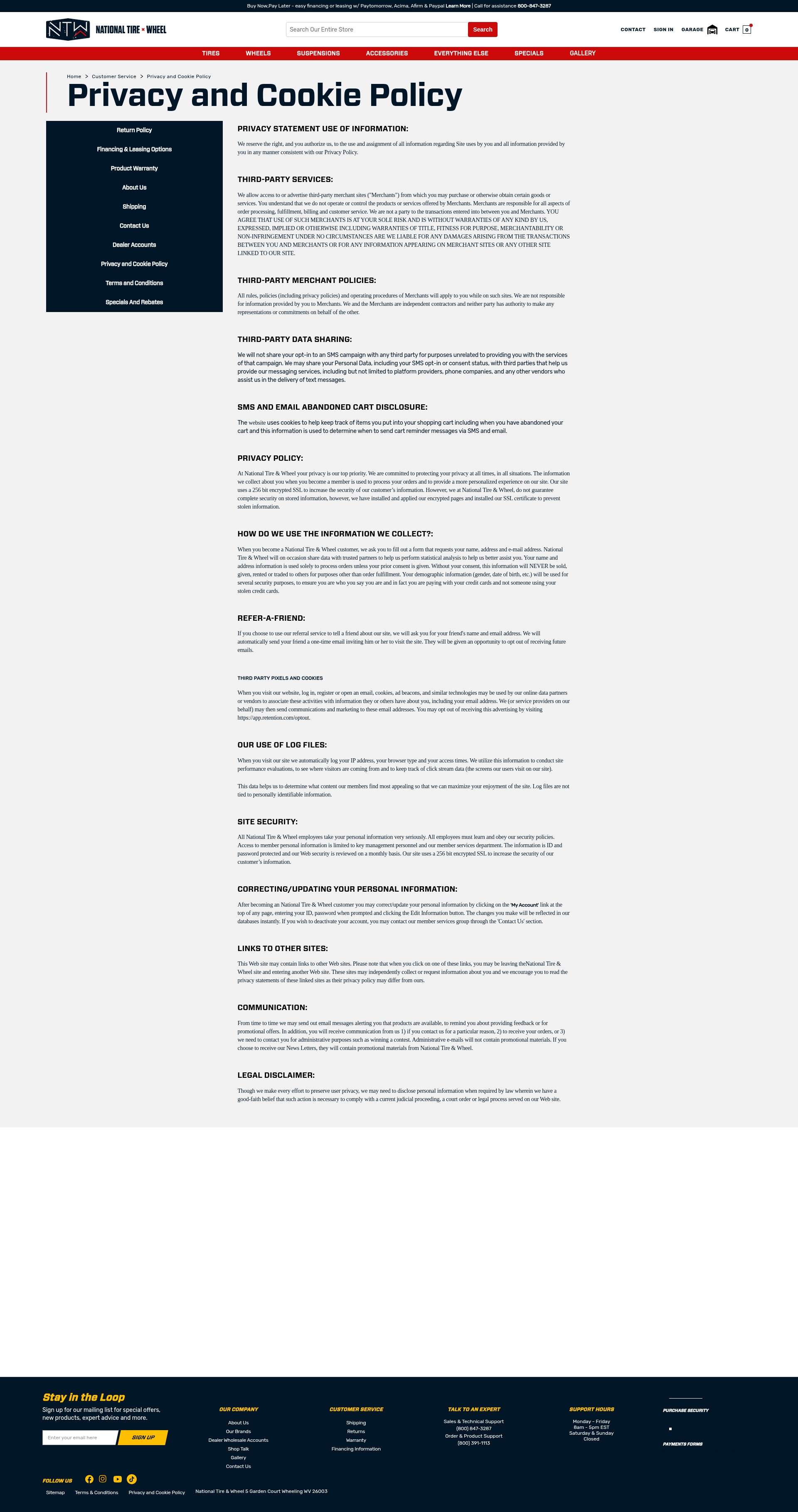 Landing Page
