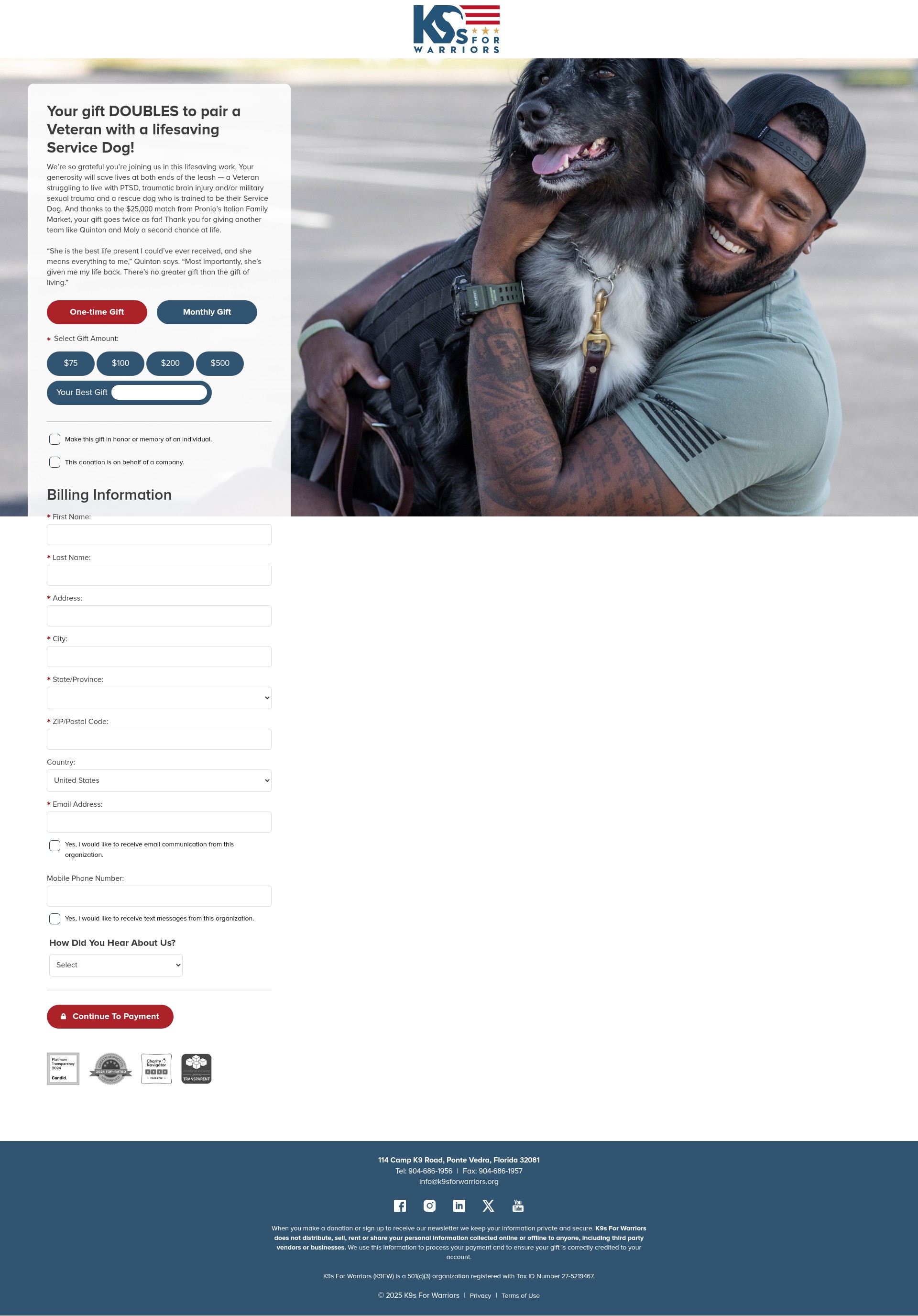 Landing Page