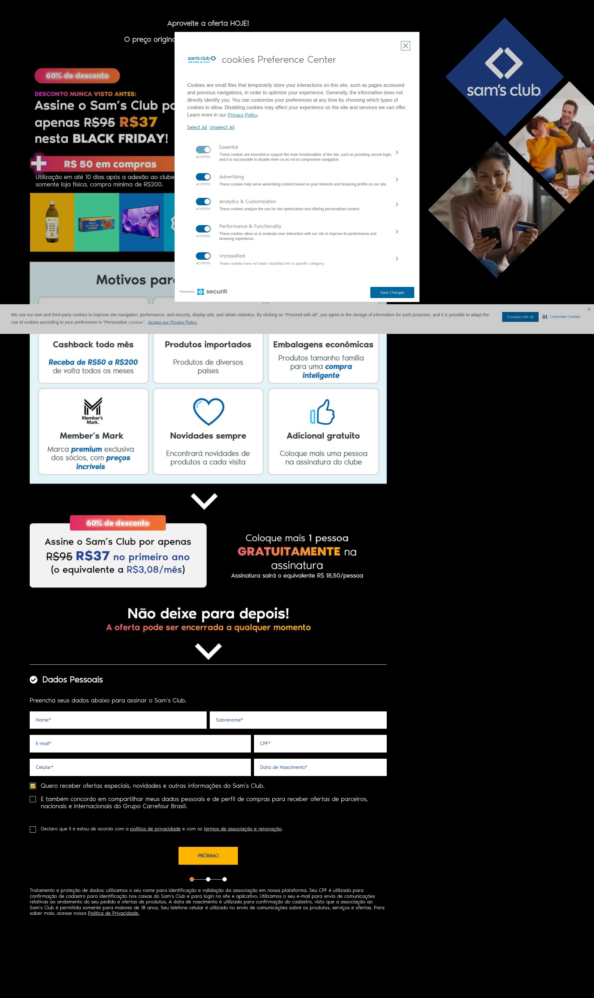 Landing Page