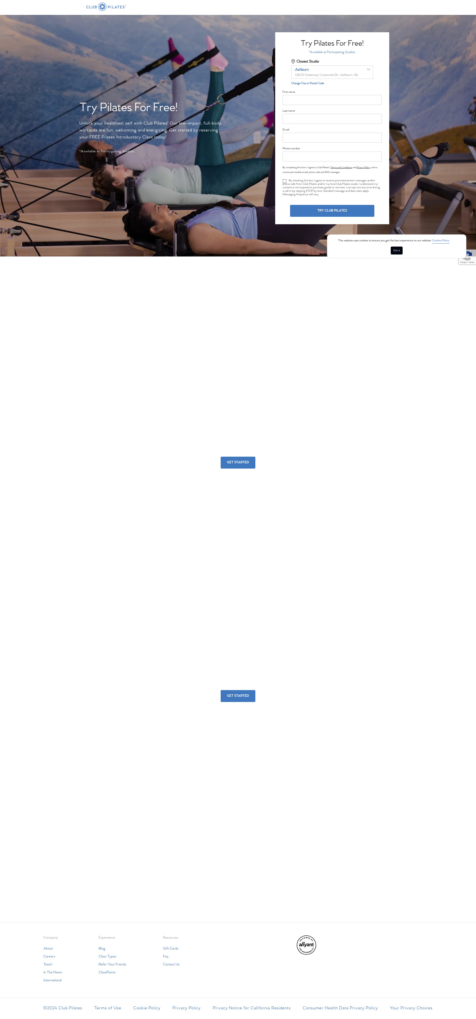 Landing Page