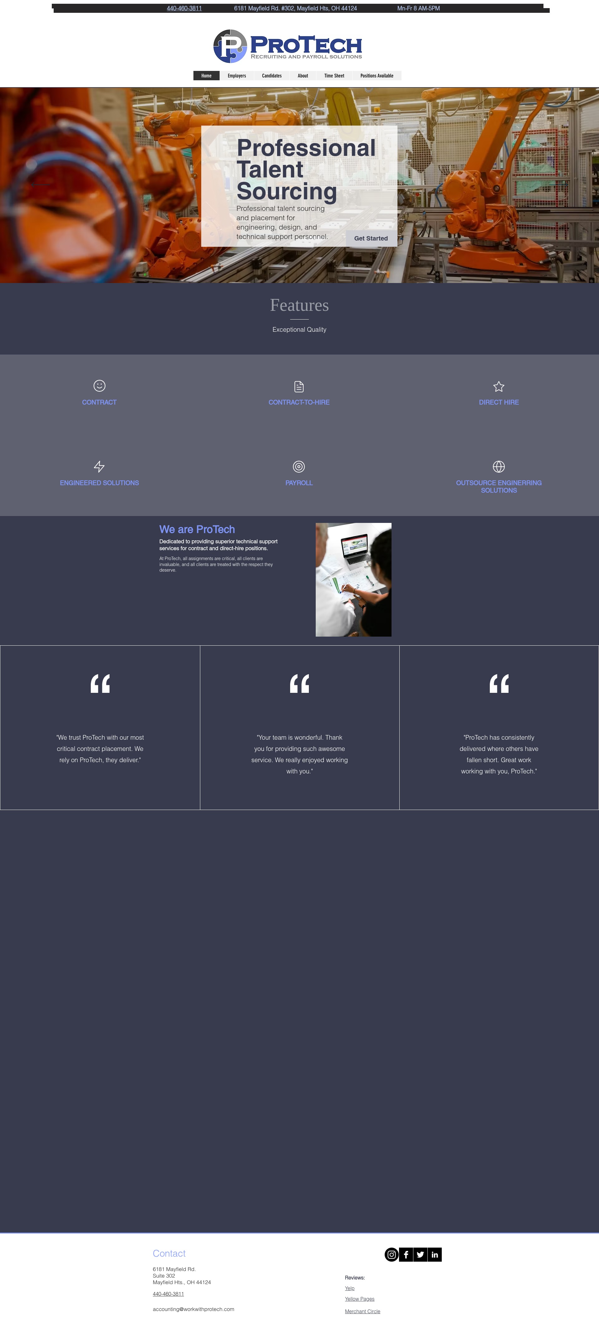 Landing Page