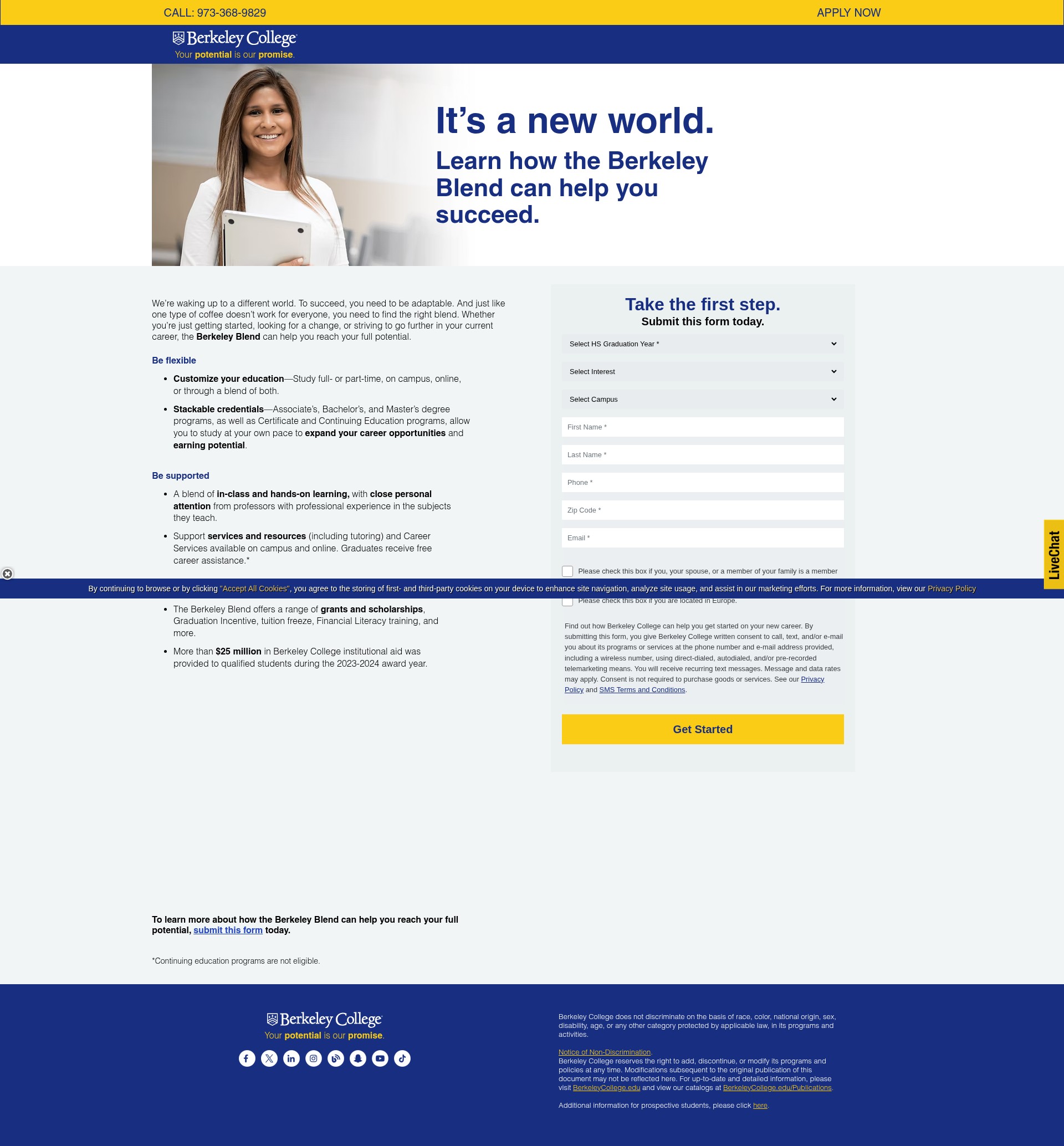 Landing Page