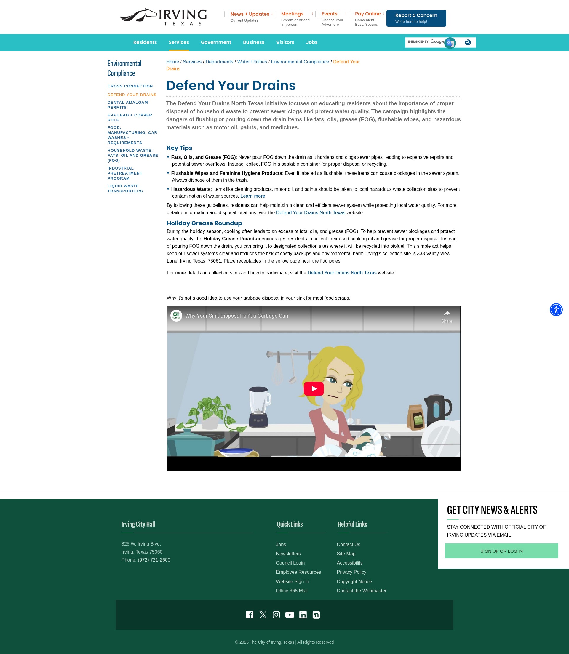 Landing Page