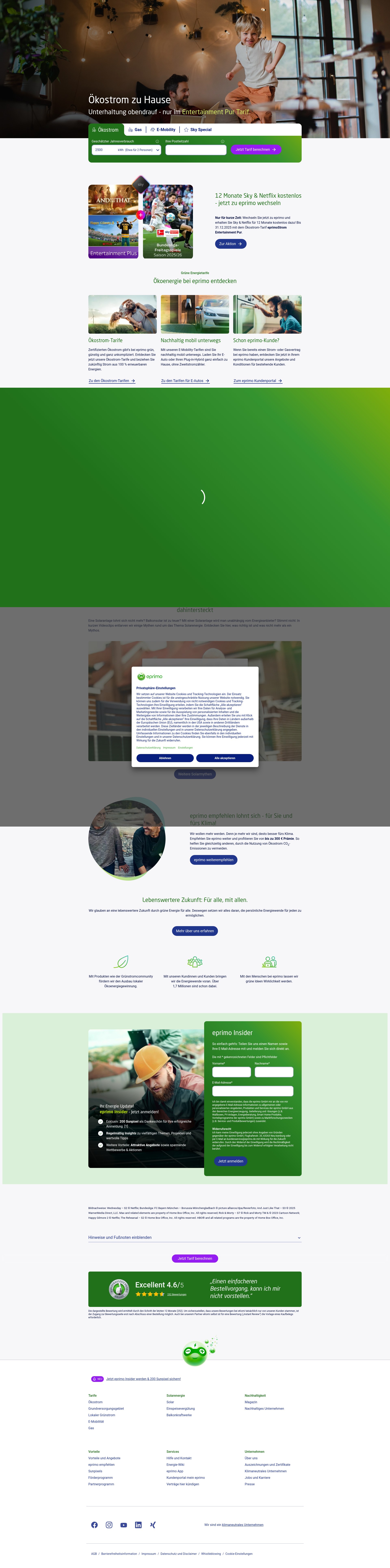 Landing Page