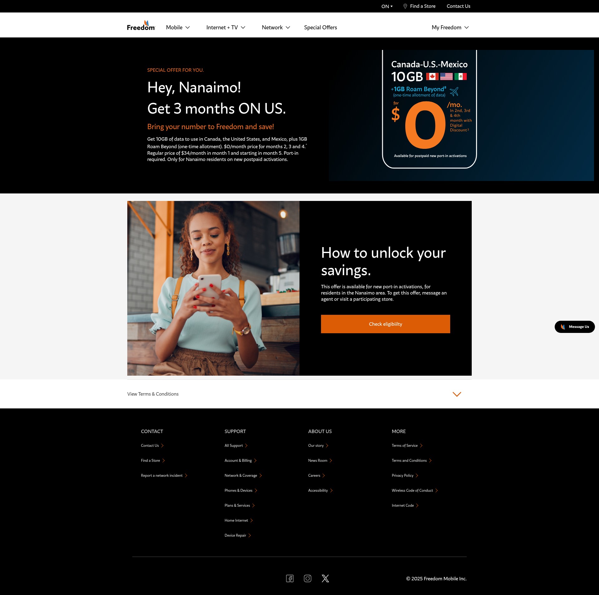 Landing Page