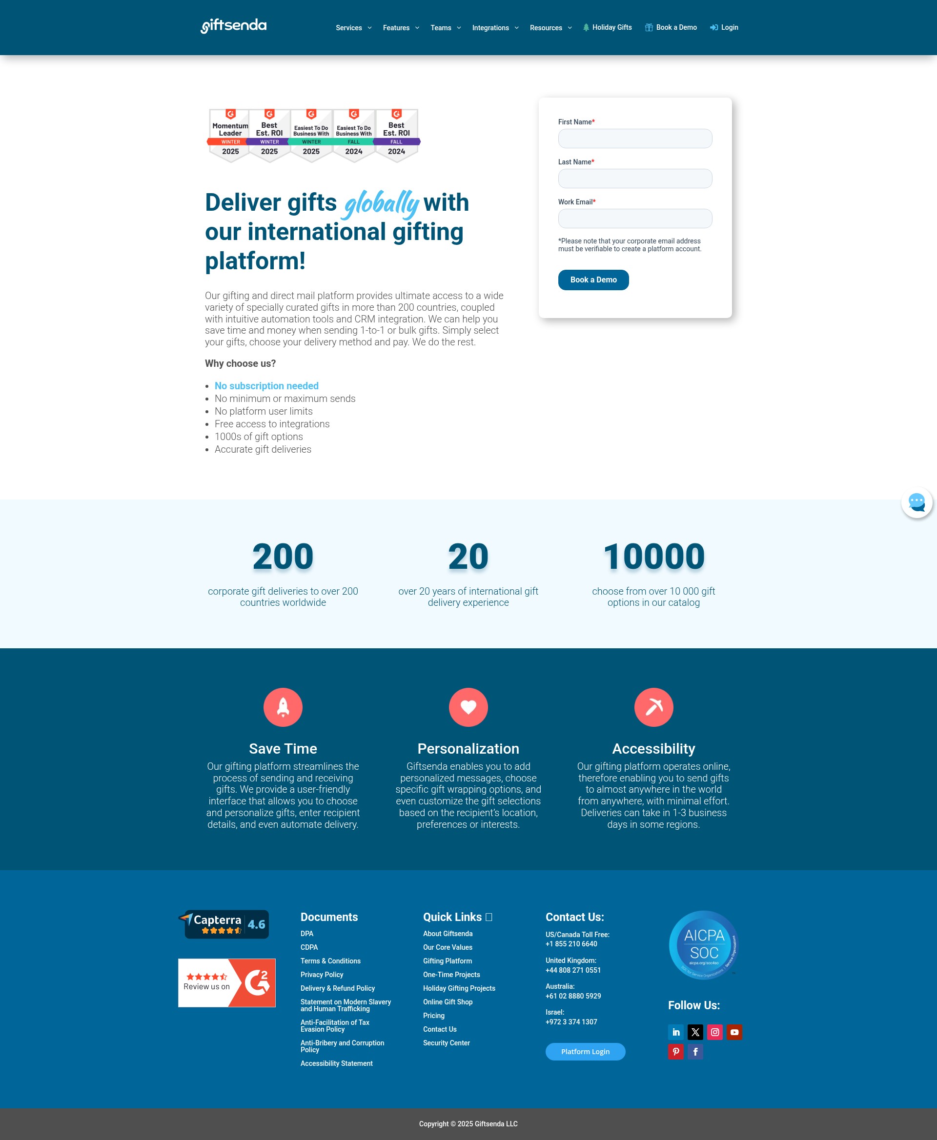 Landing Page