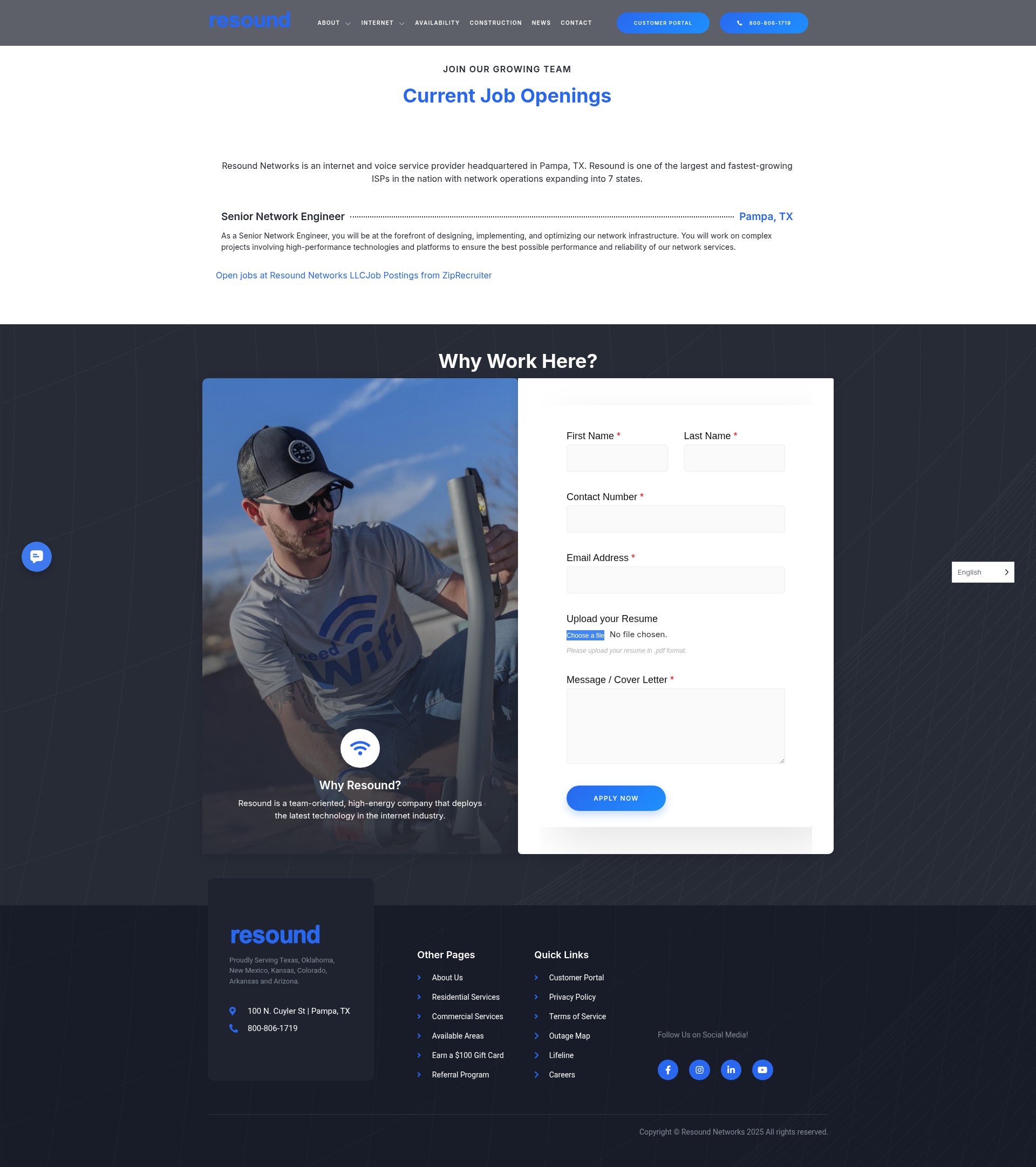 Landing Page