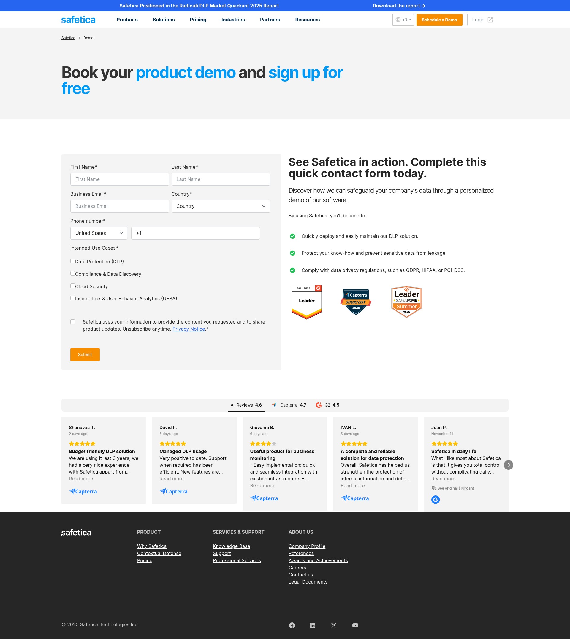 Landing Page