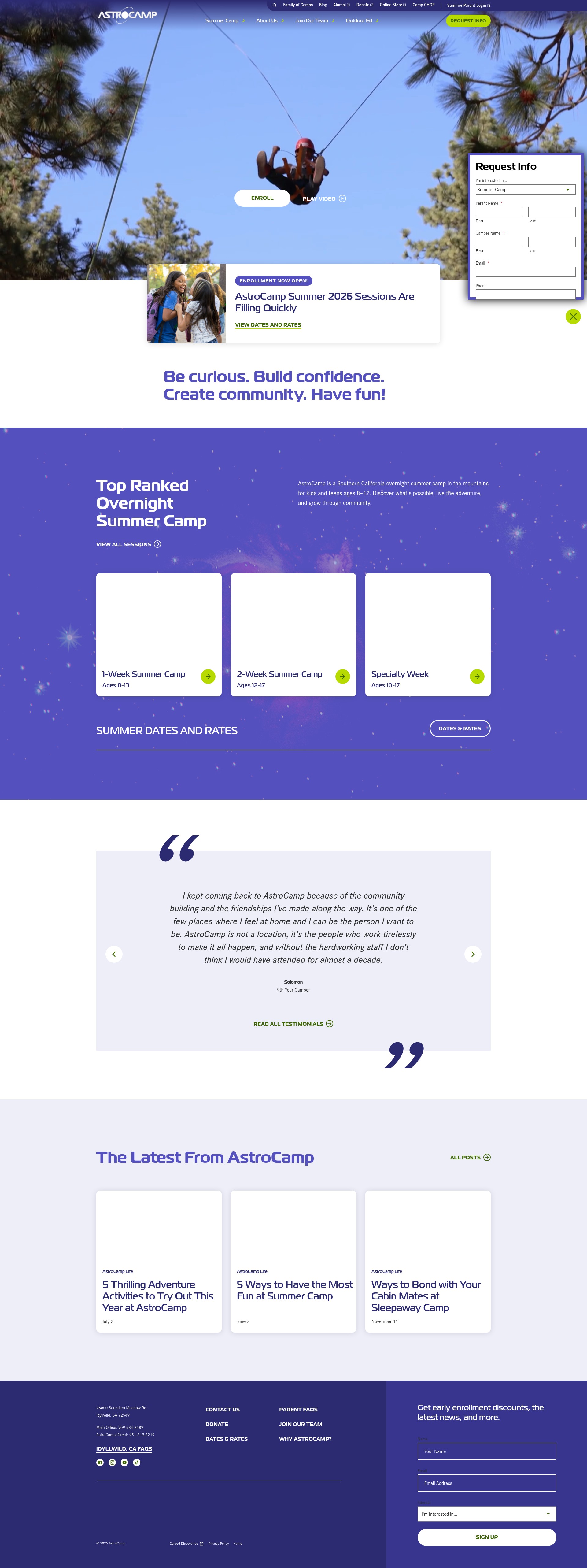 Landing Page