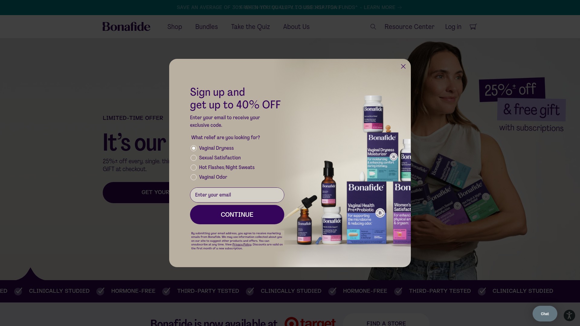 Landing Page