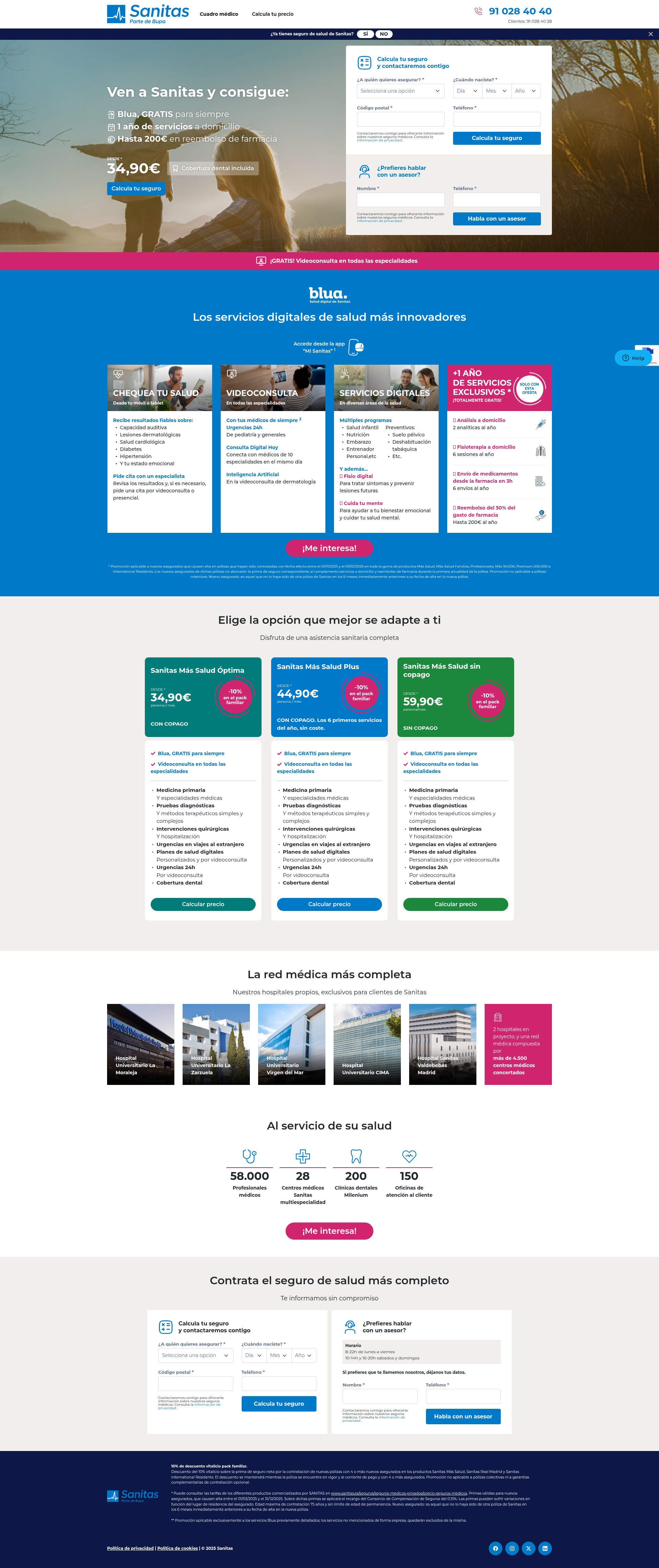 Landing Page