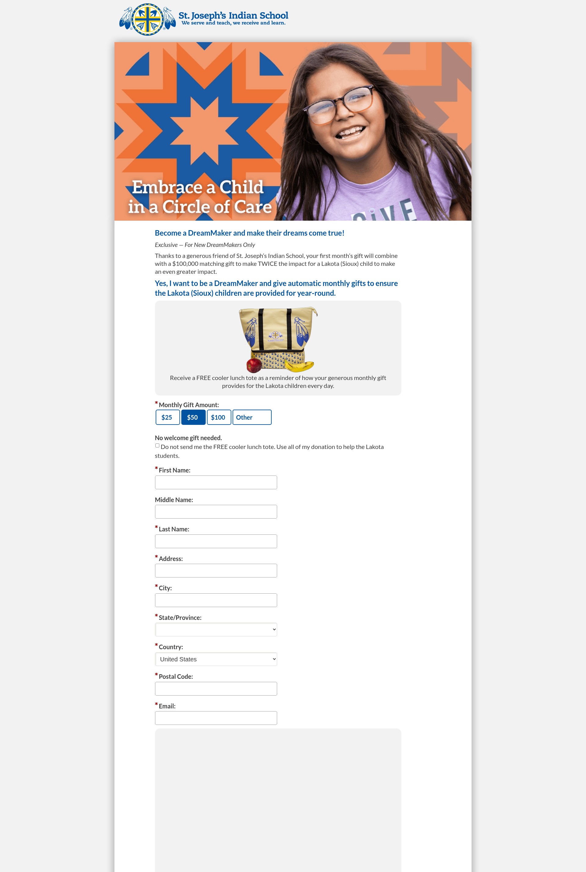 Landing Page