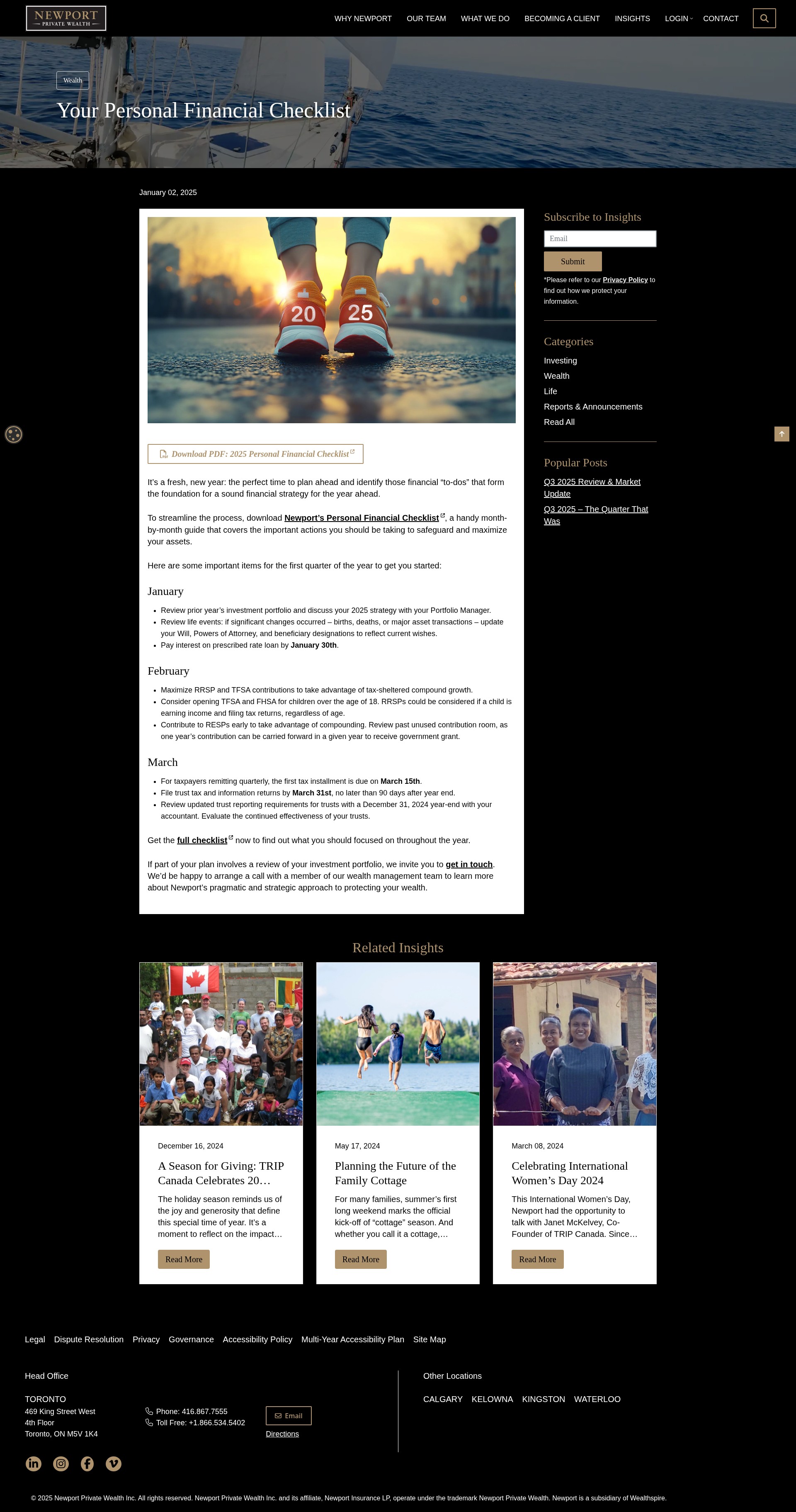 Landing Page