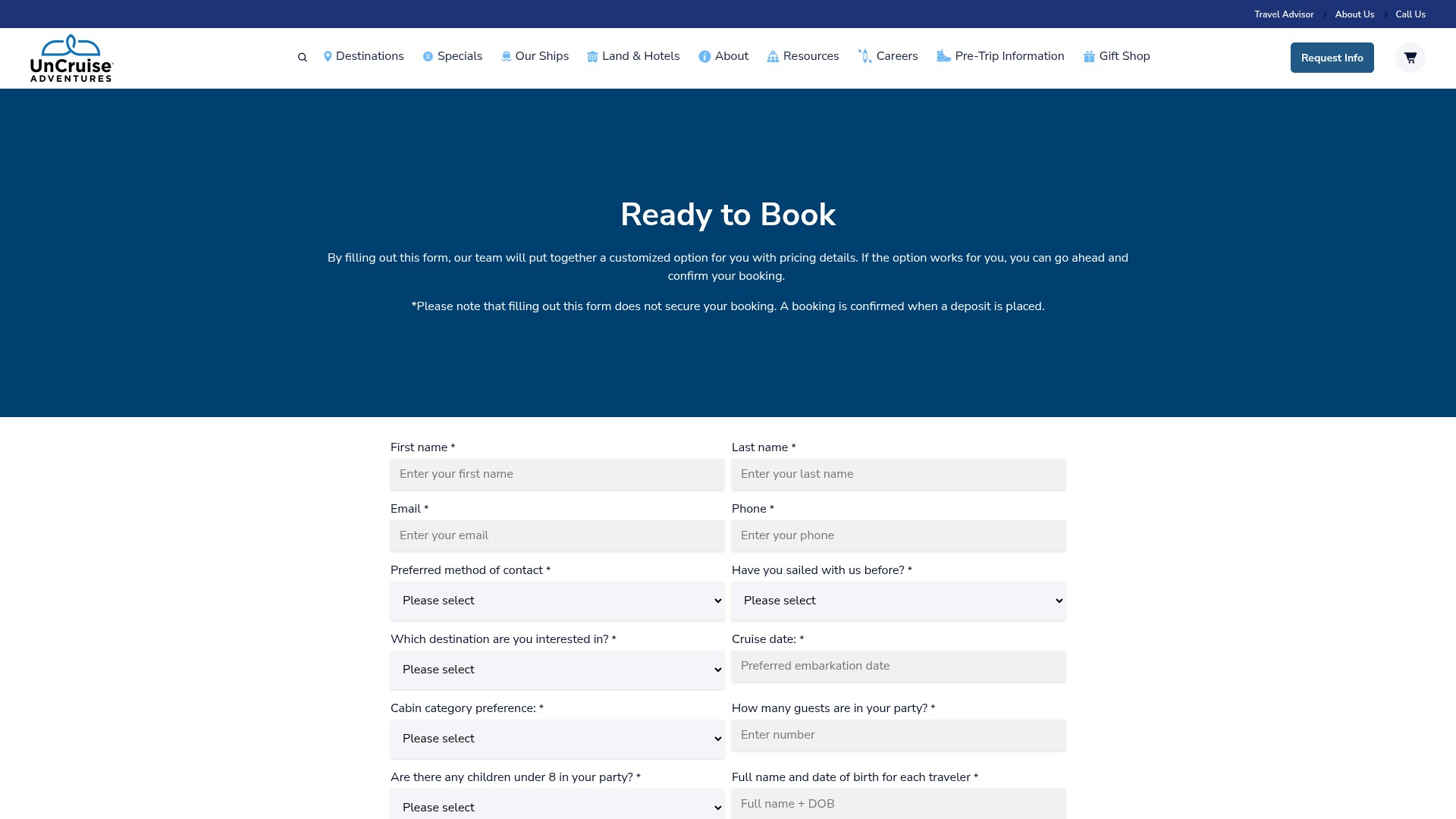Landing Page