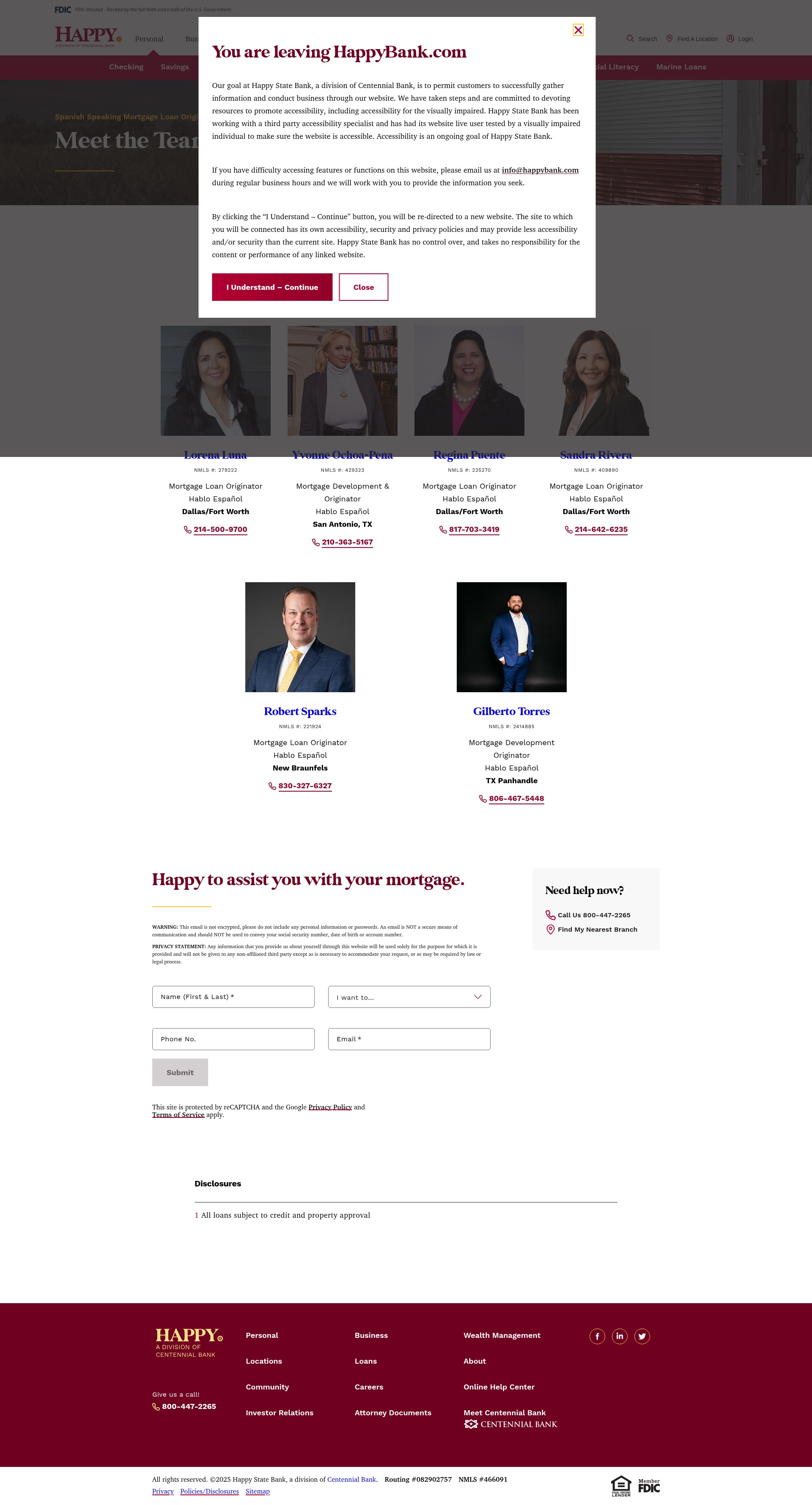 Landing Page