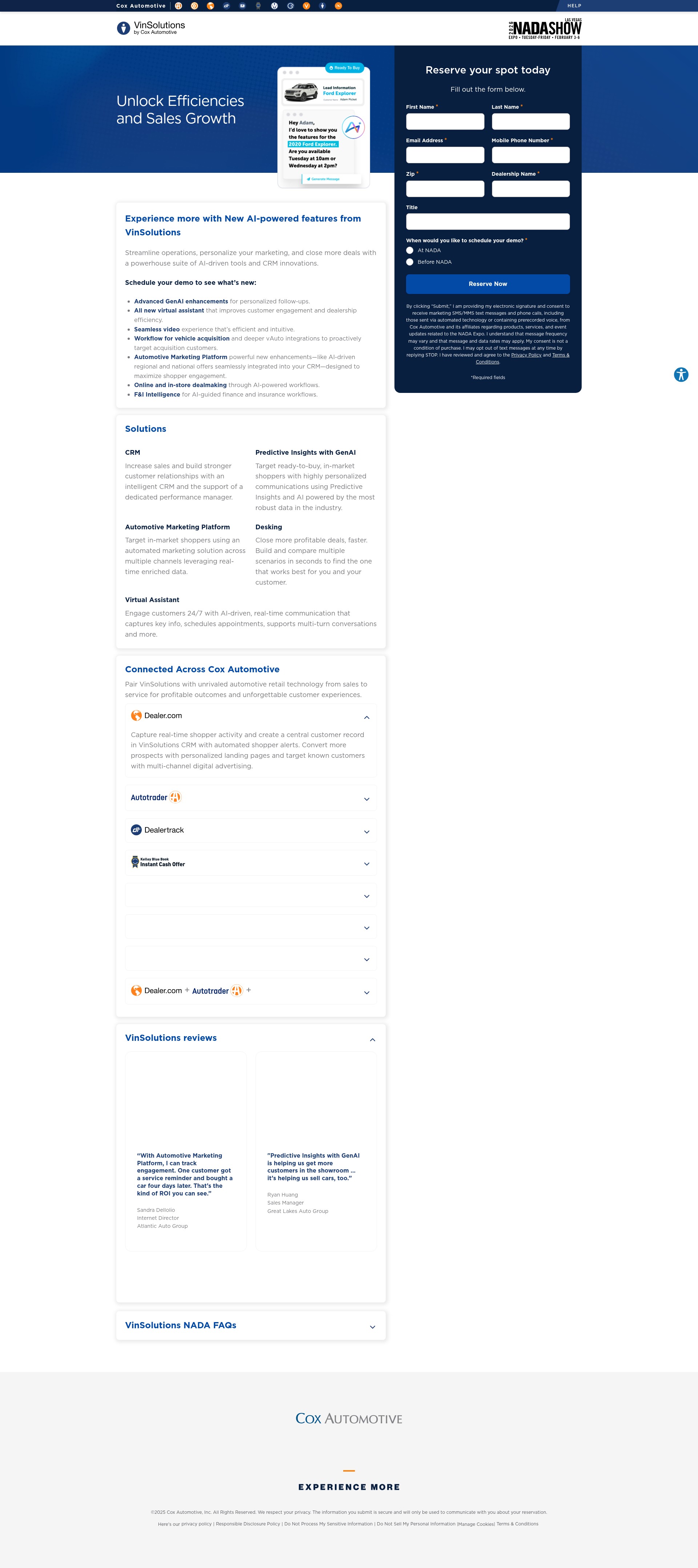 Landing Page