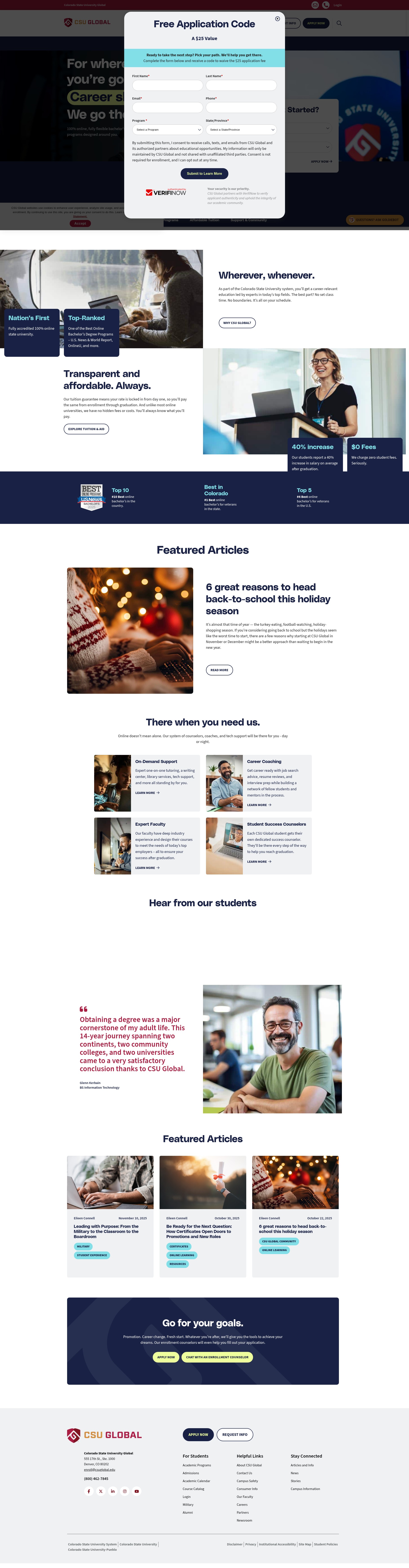Landing Page