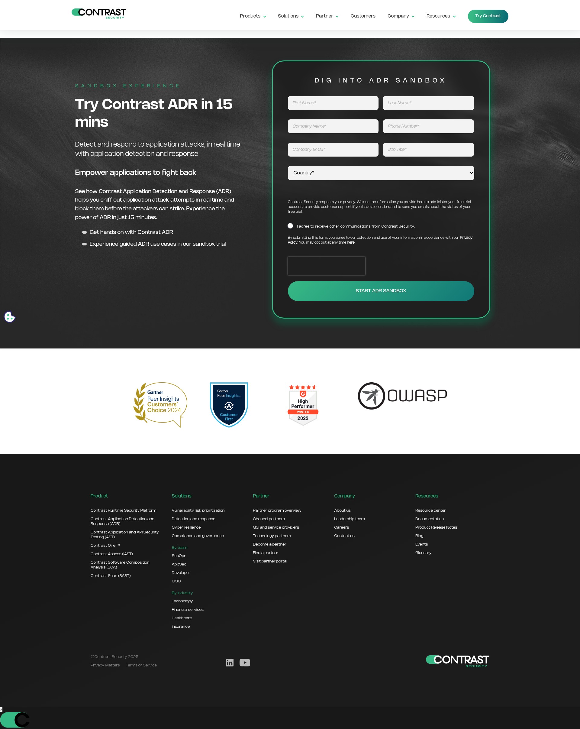 Landing Page