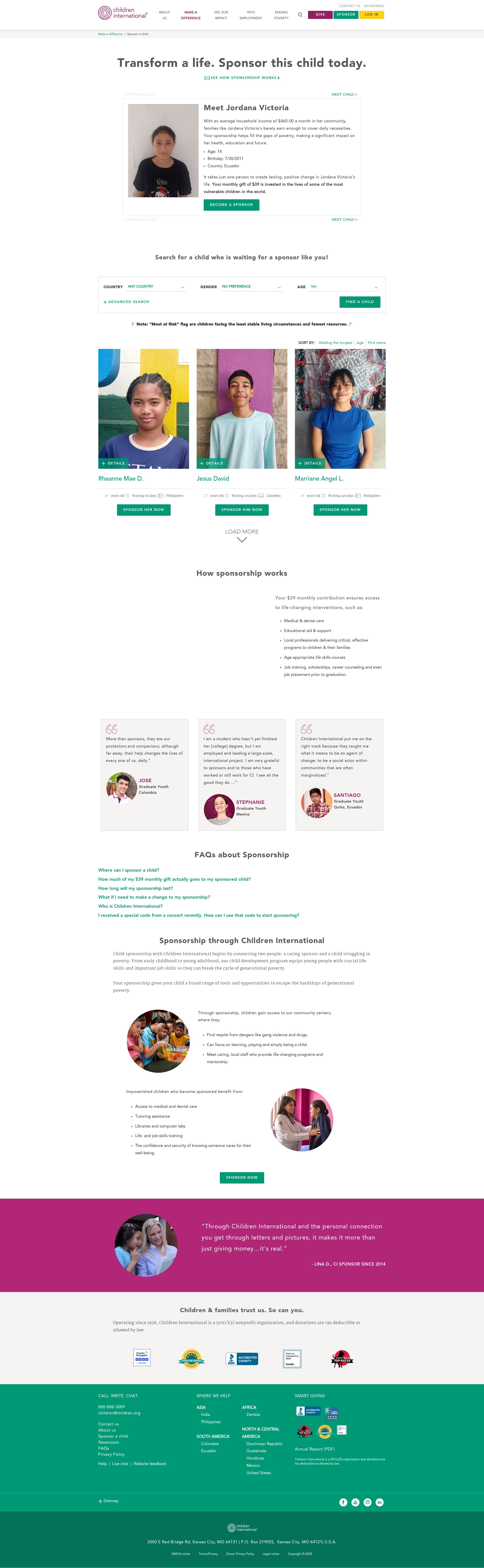 Landing Page