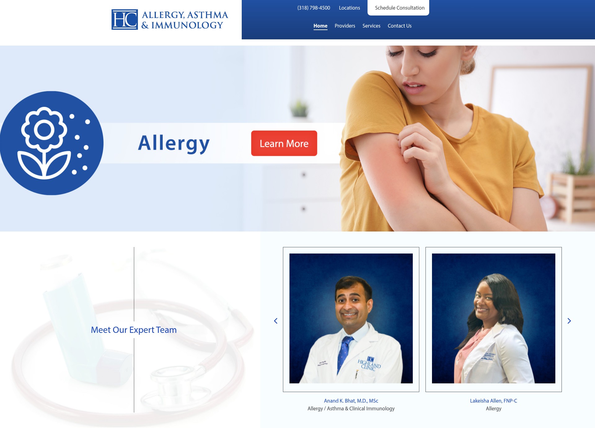 Landing Page