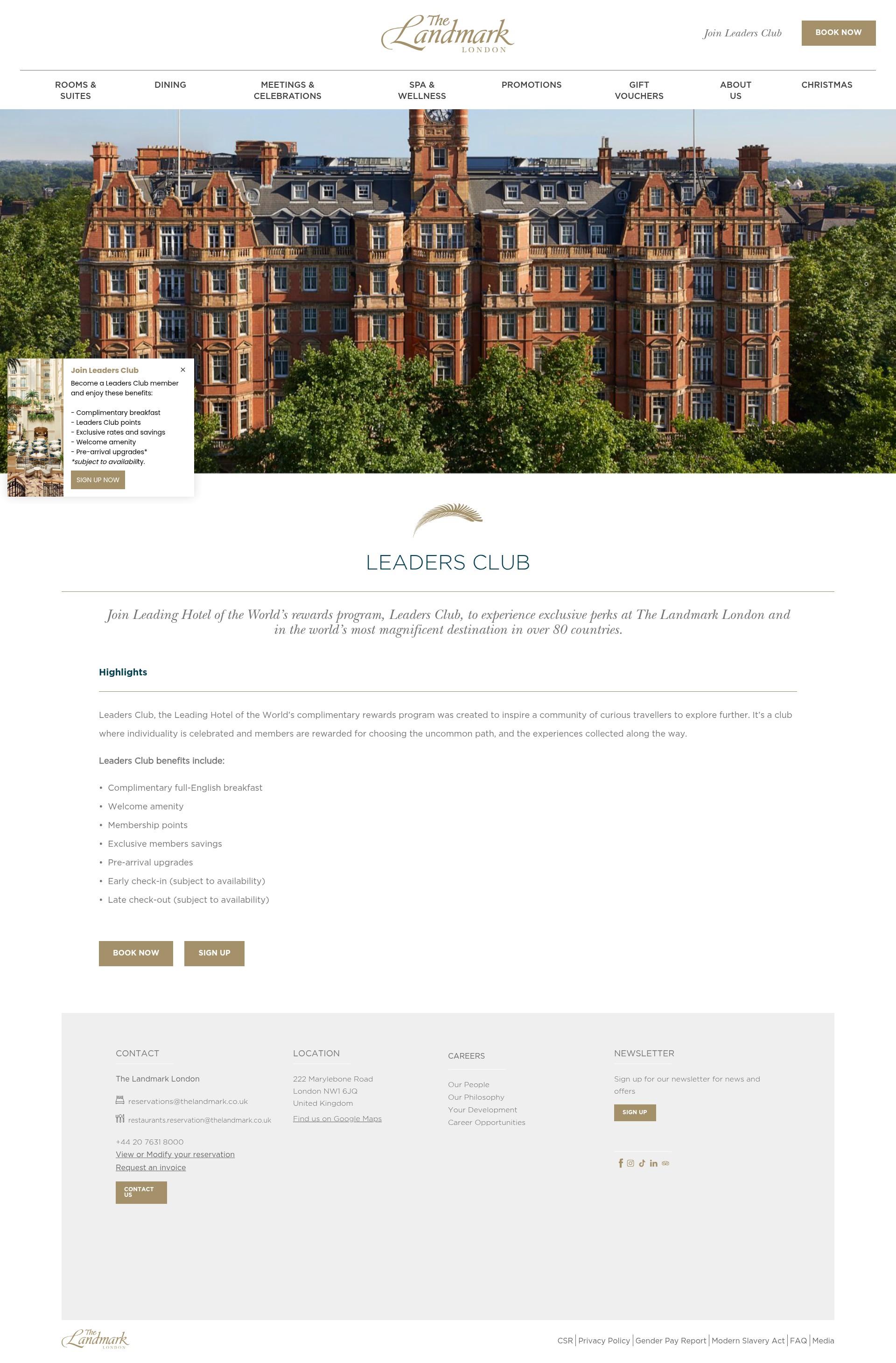Landing Page