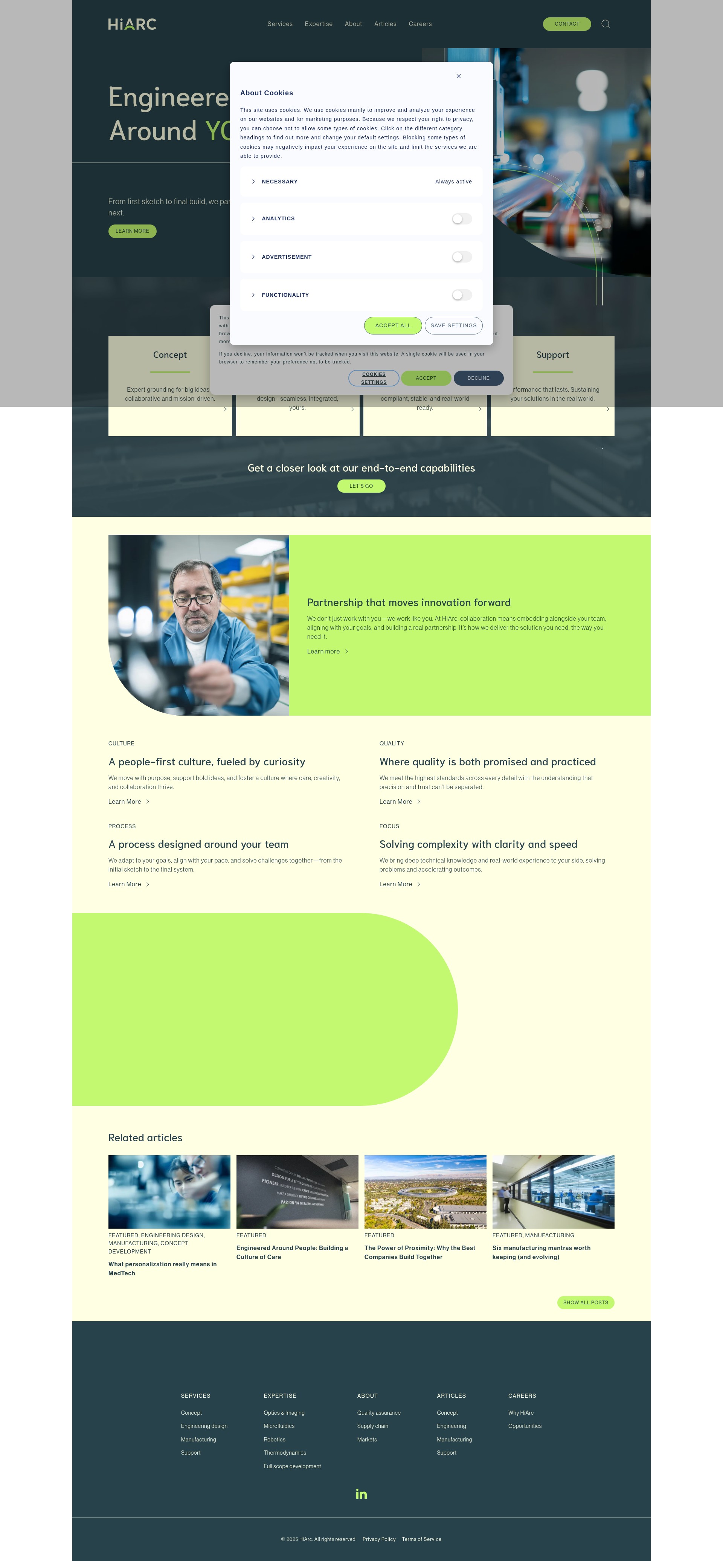 Landing Page