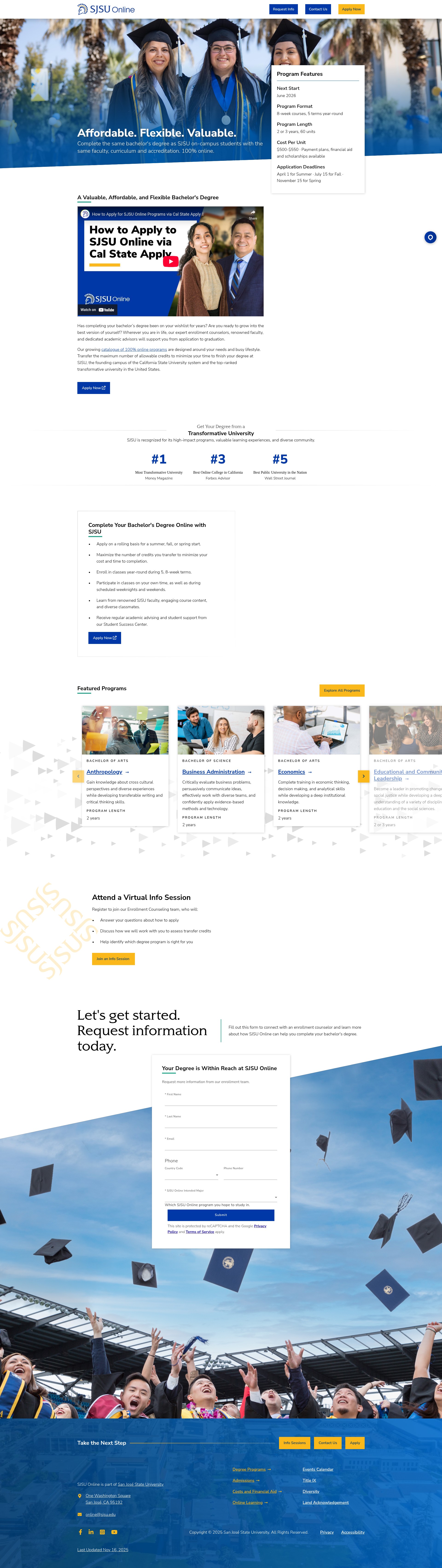 Landing Page