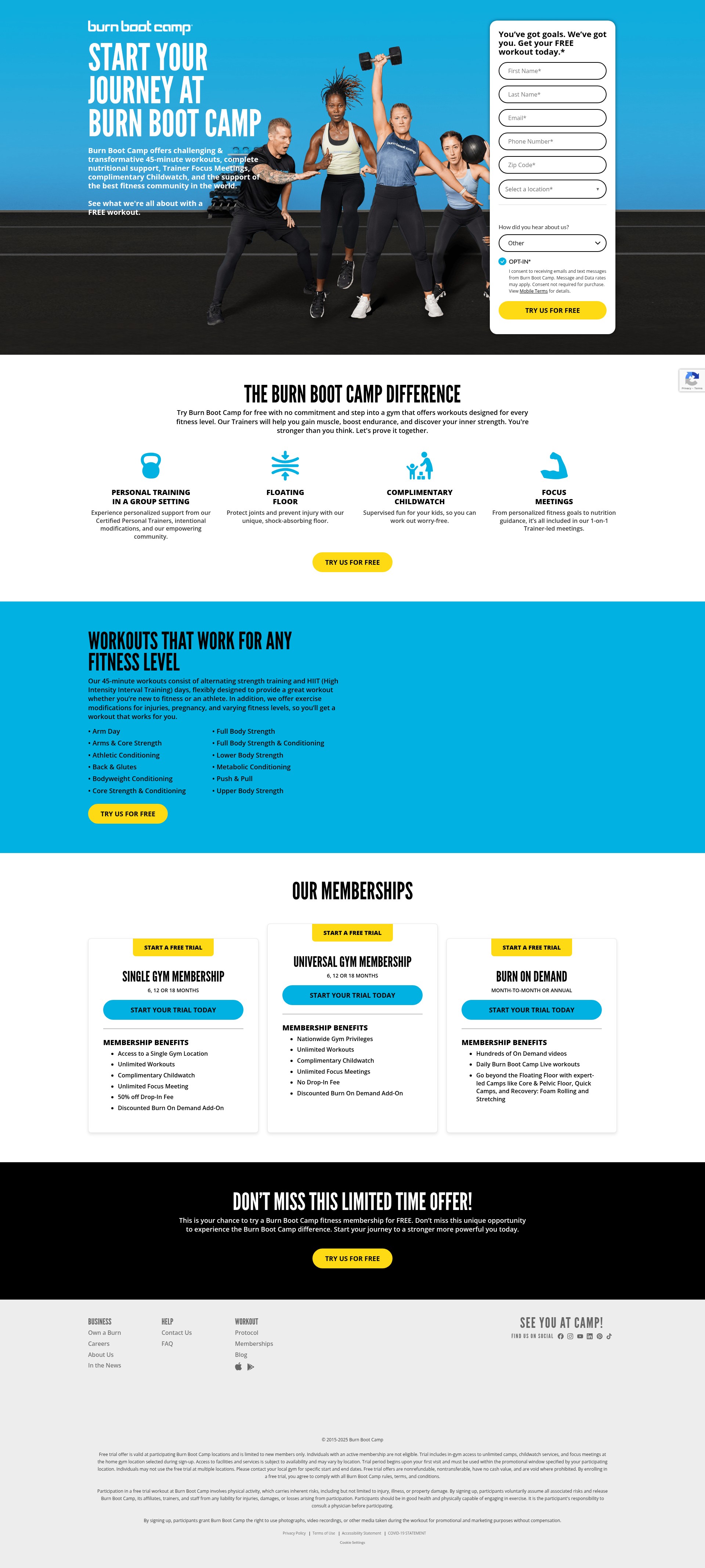Landing Page