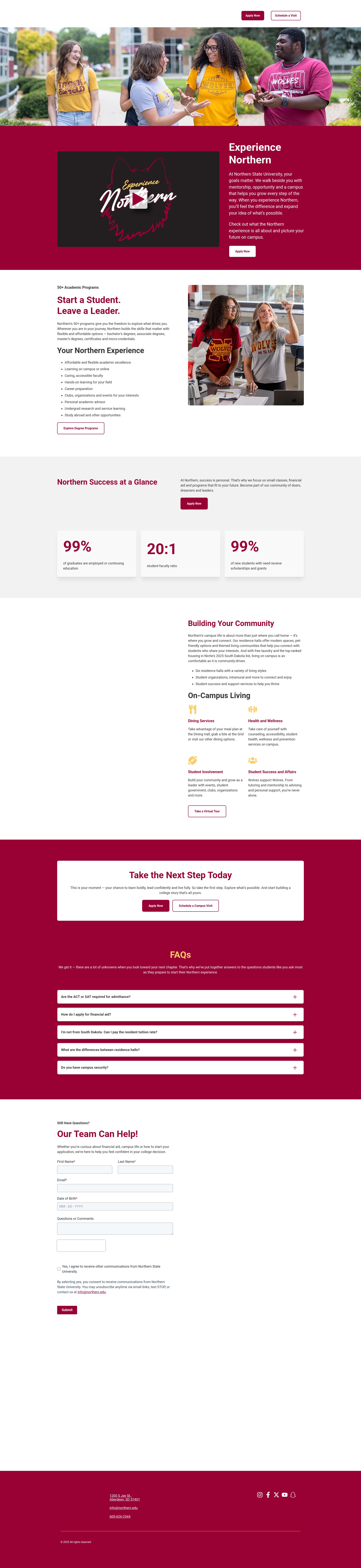 Landing Page