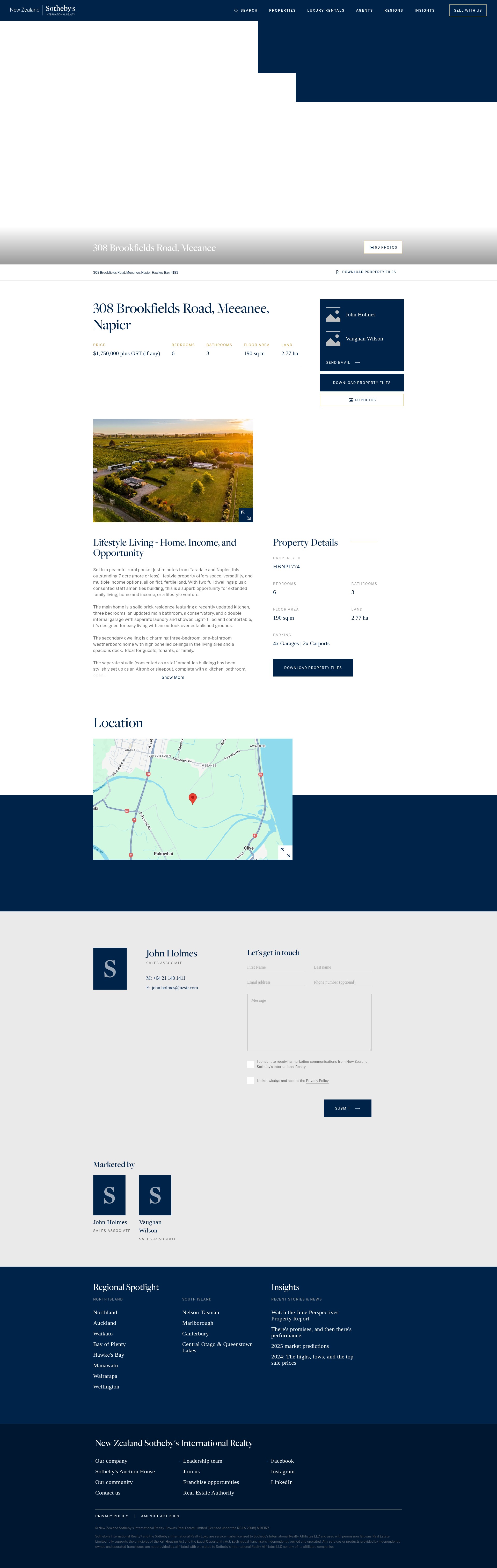 Landing Page