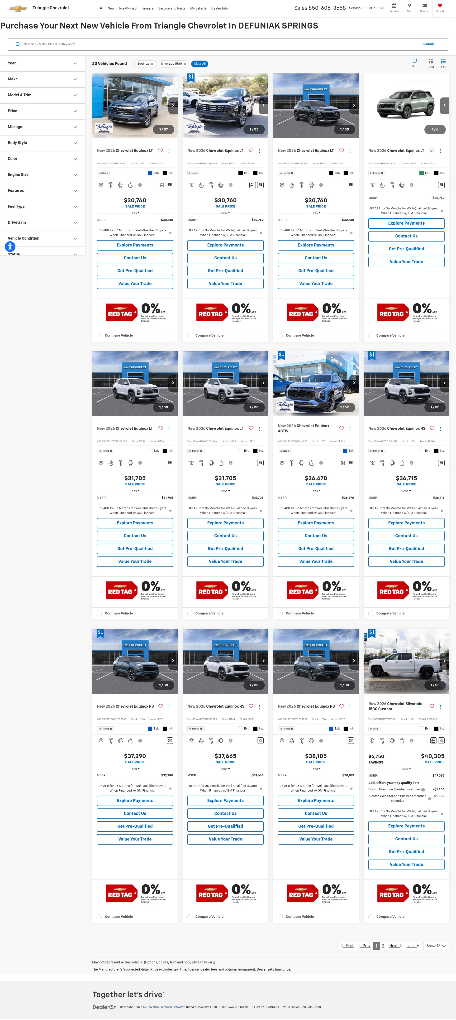Landing Page