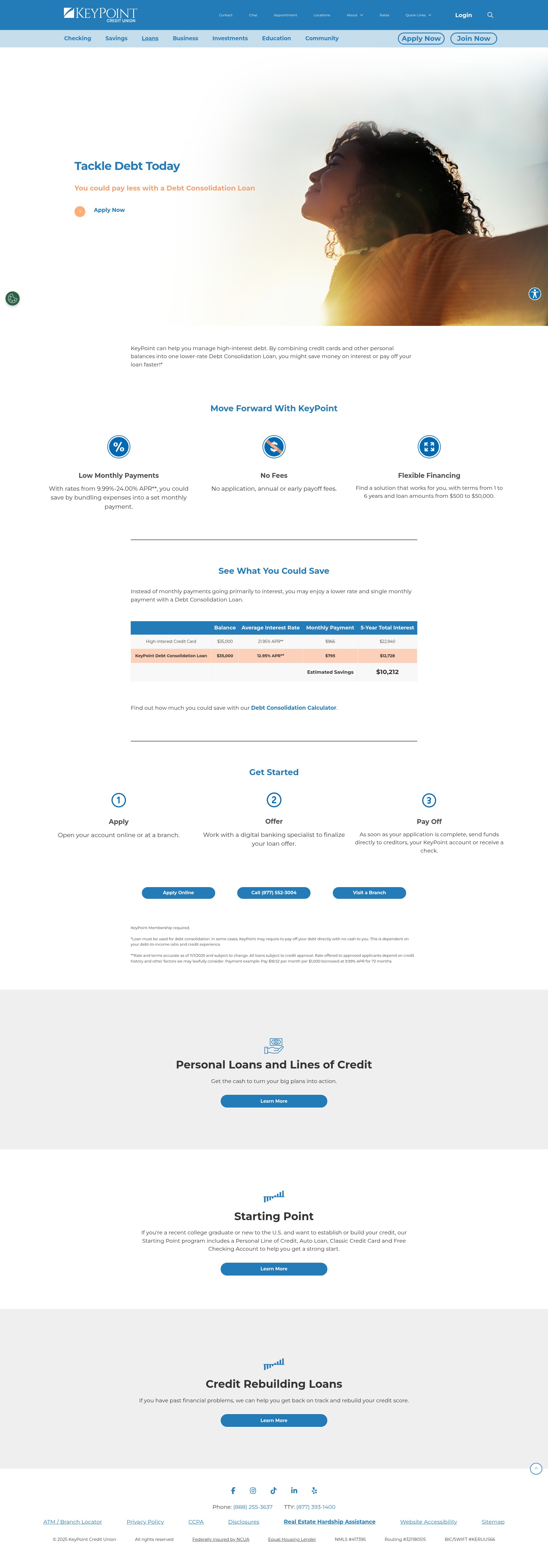 Landing Page