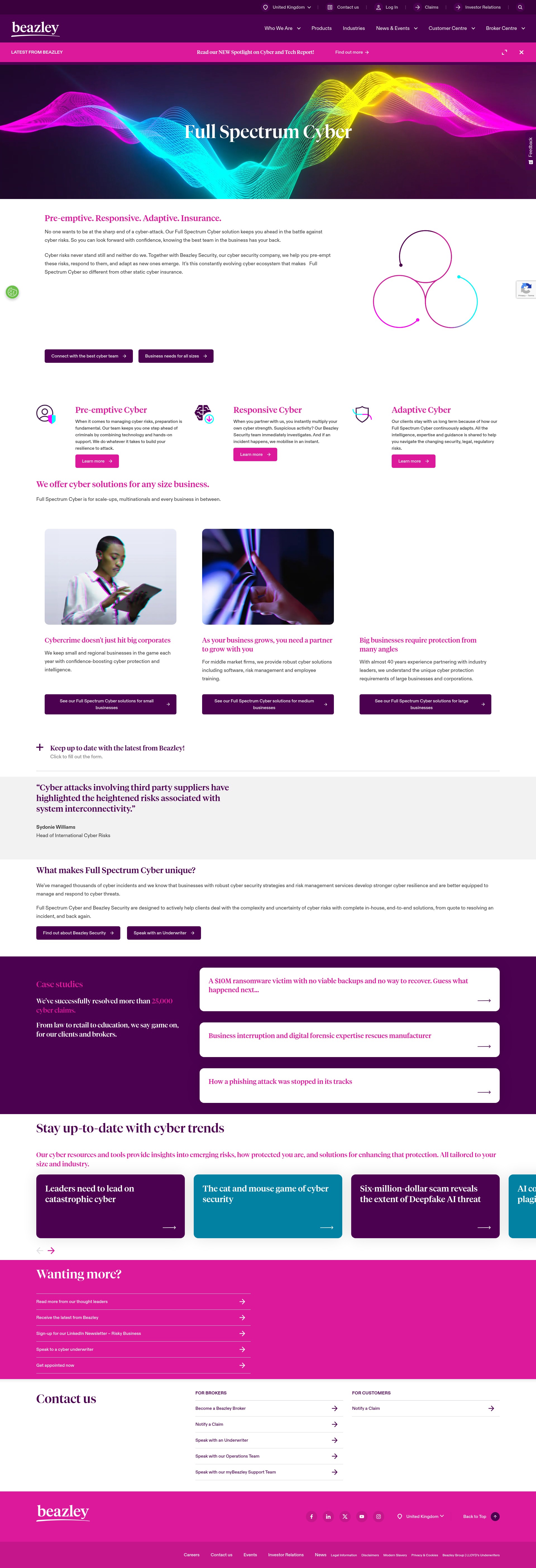 Landing Page