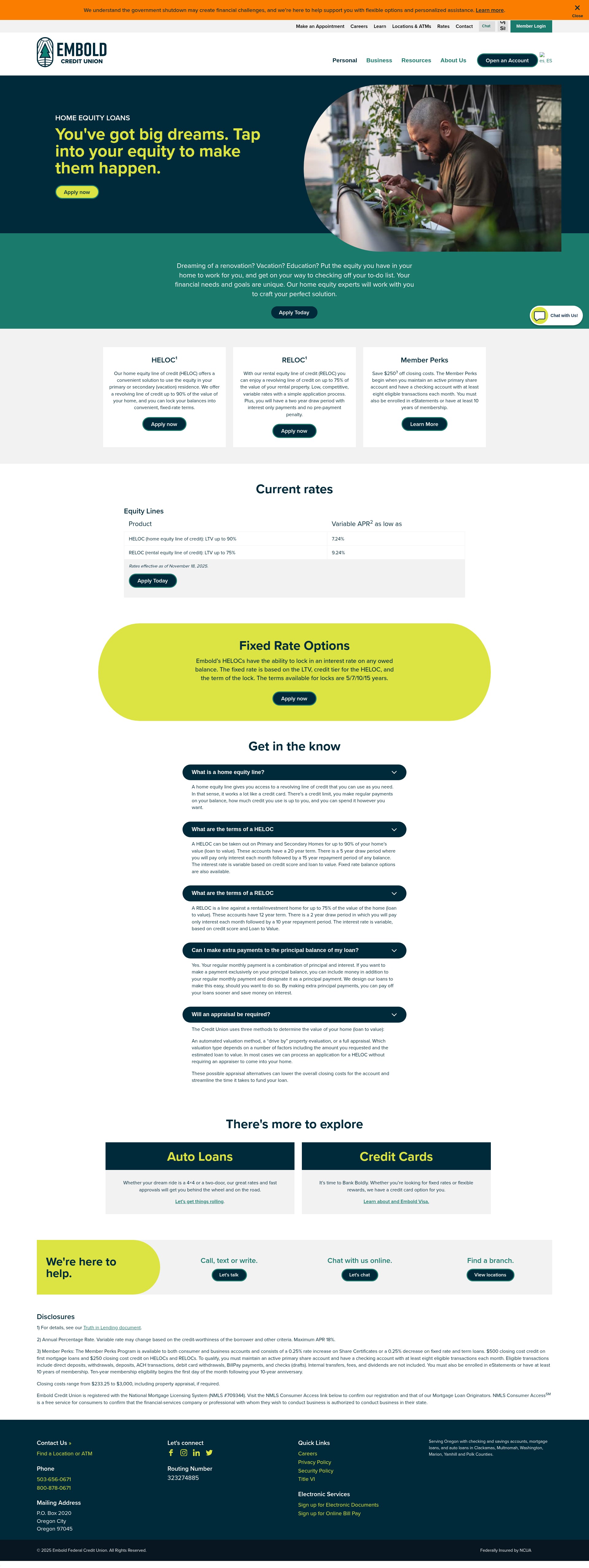 Landing Page