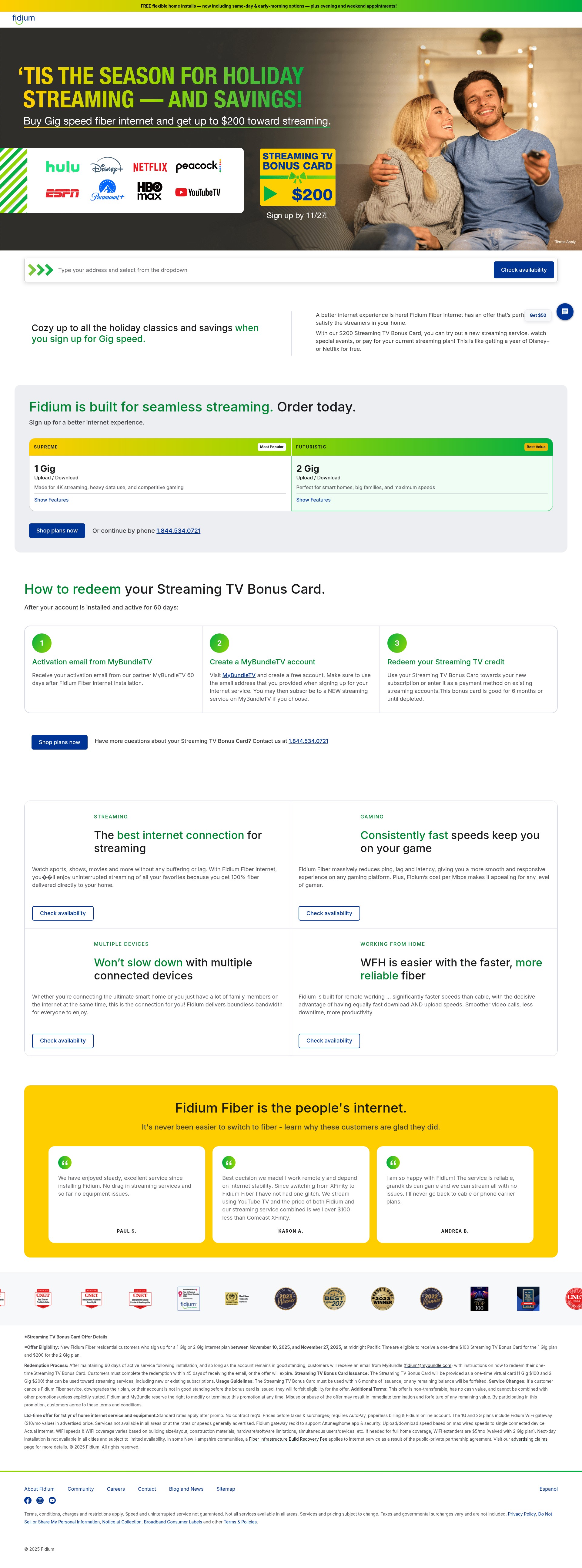 Landing Page