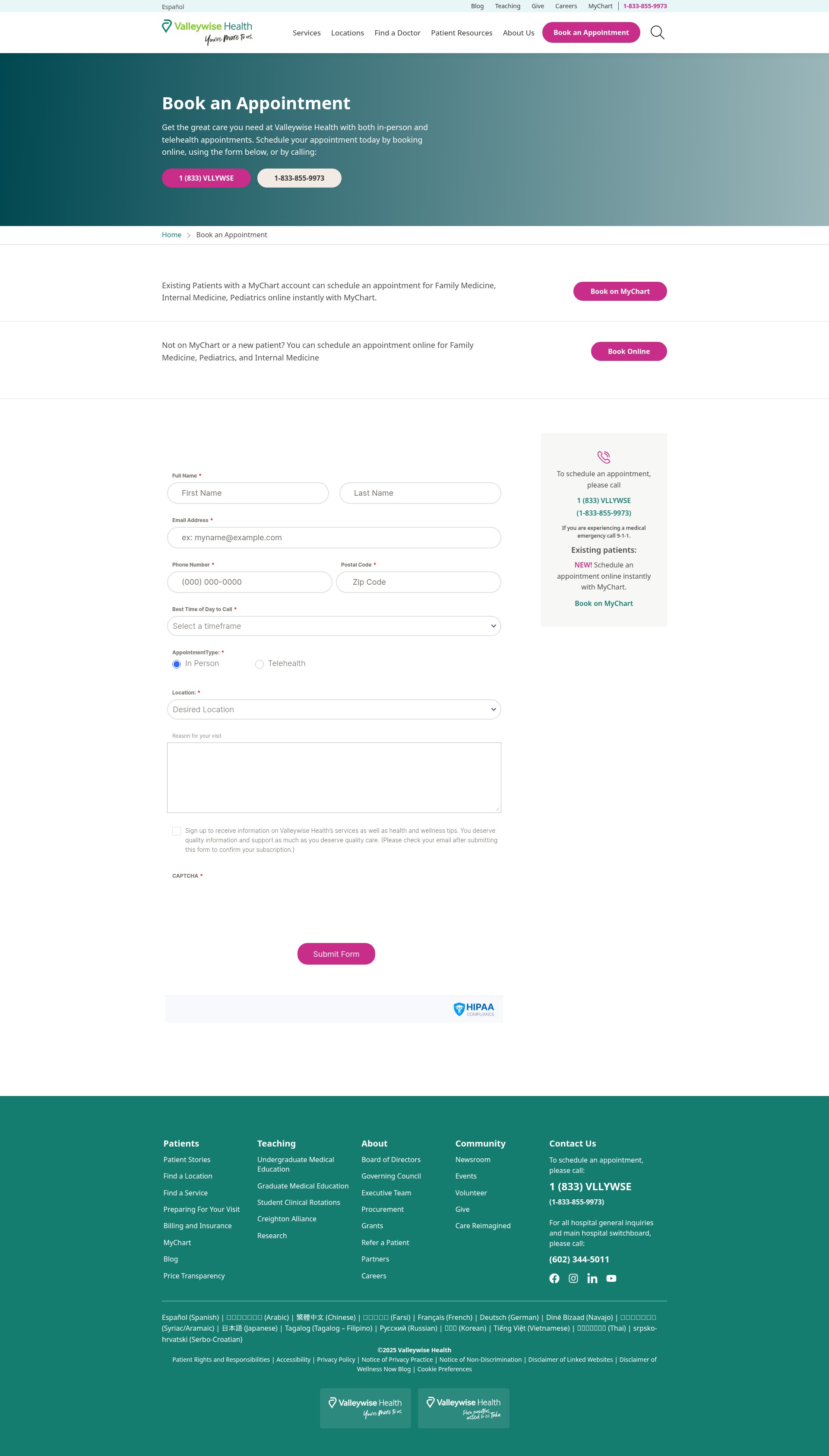 Landing Page