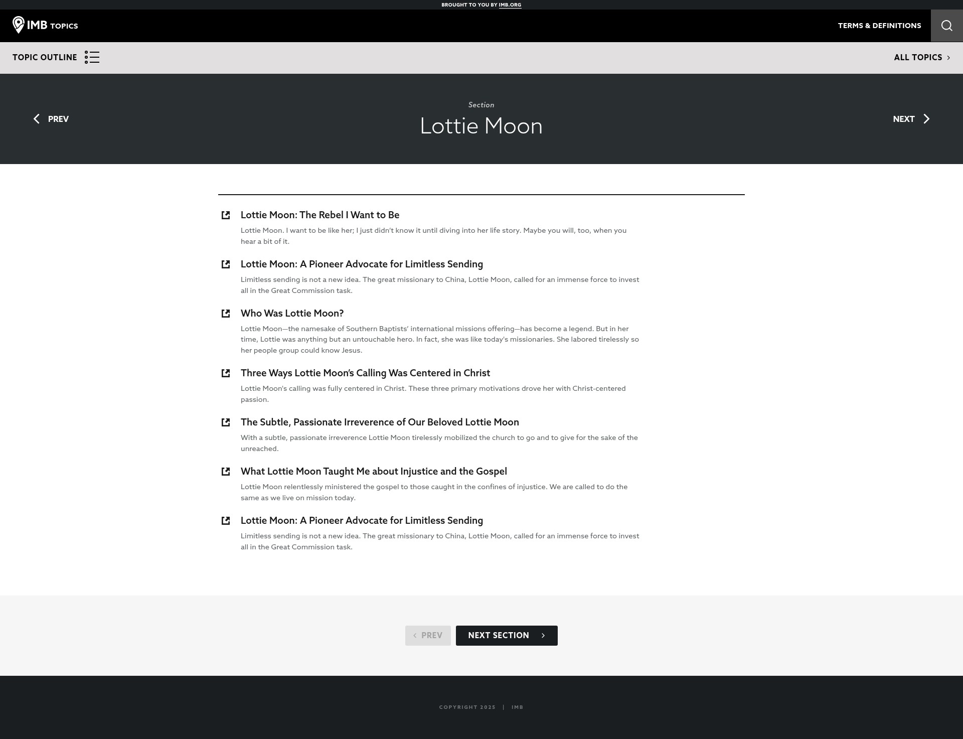 Landing Page