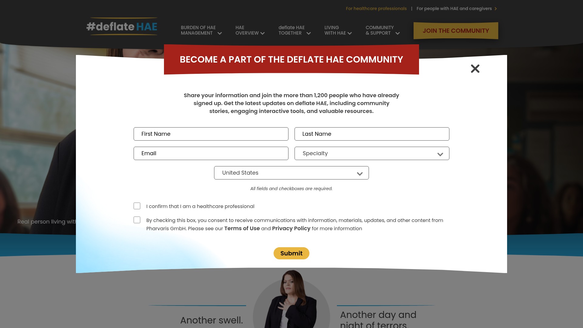 Landing Page