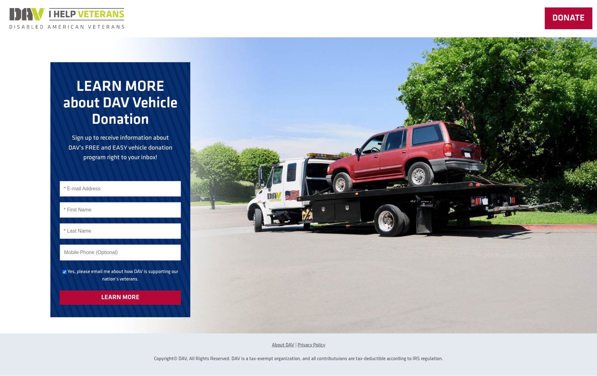 Landing Page
