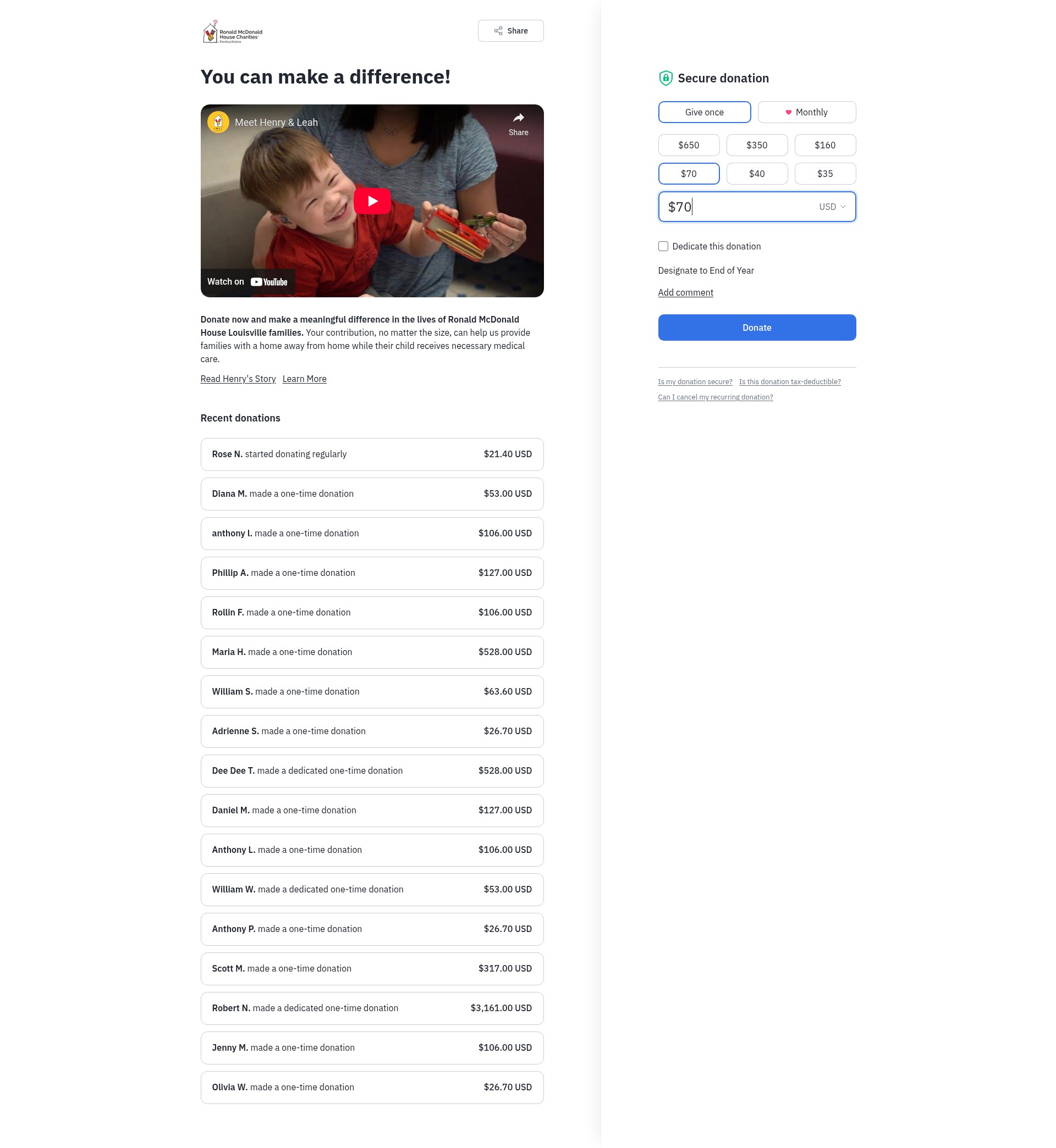 Landing Page