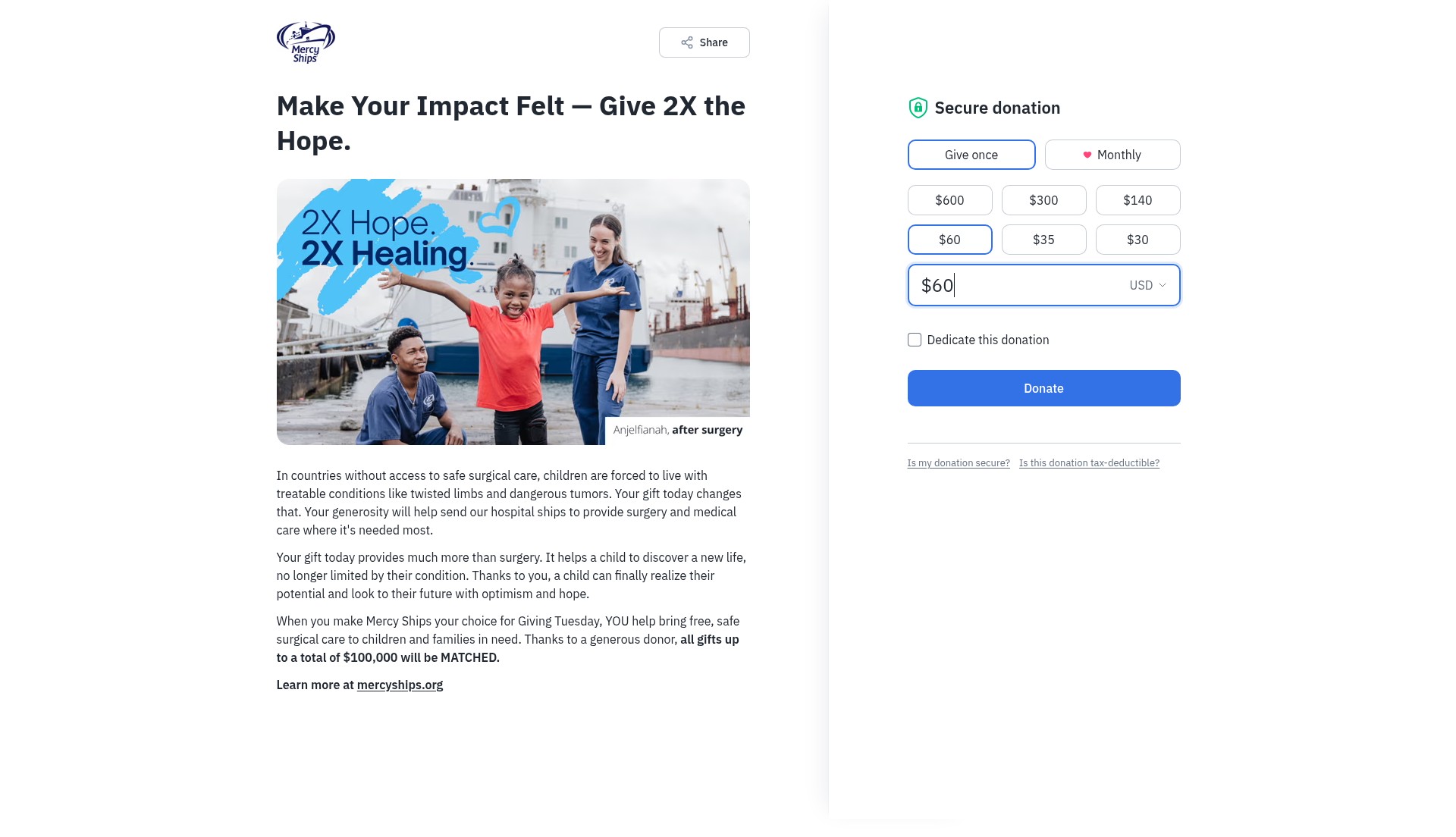 Landing Page
