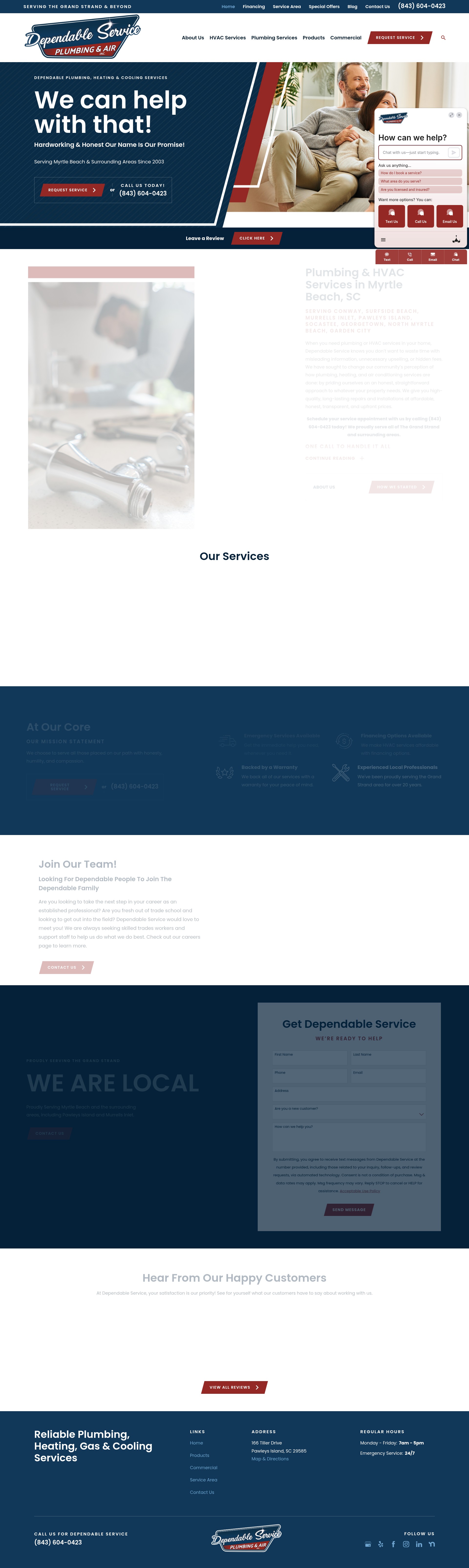 Landing Page