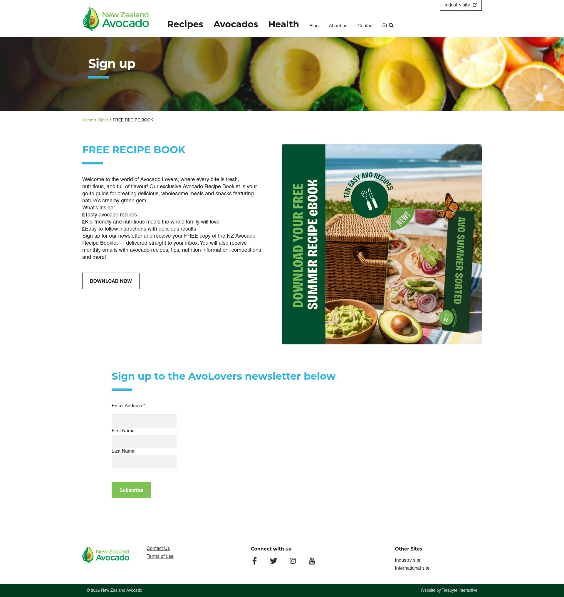 Landing Page