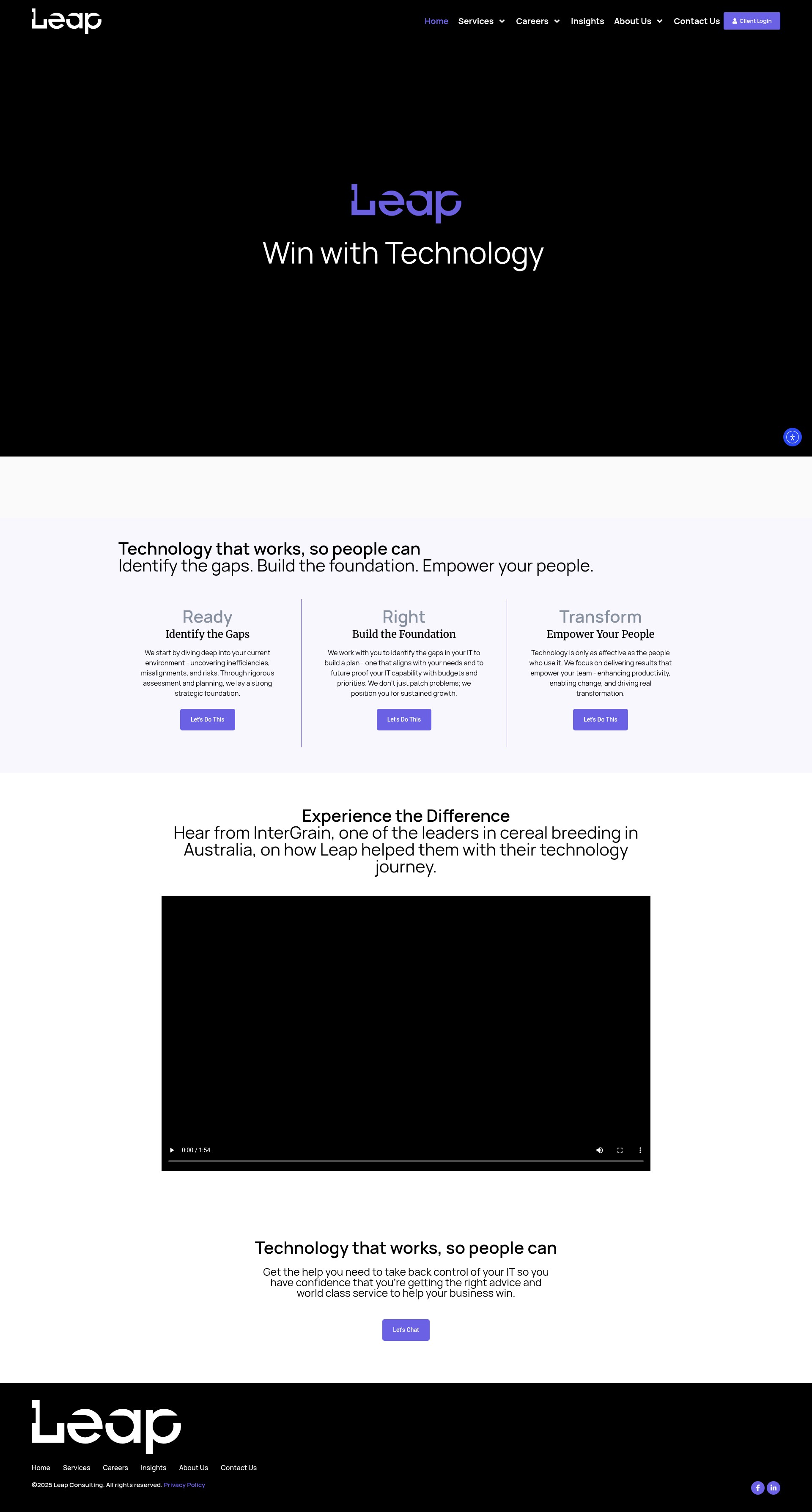 Landing Page